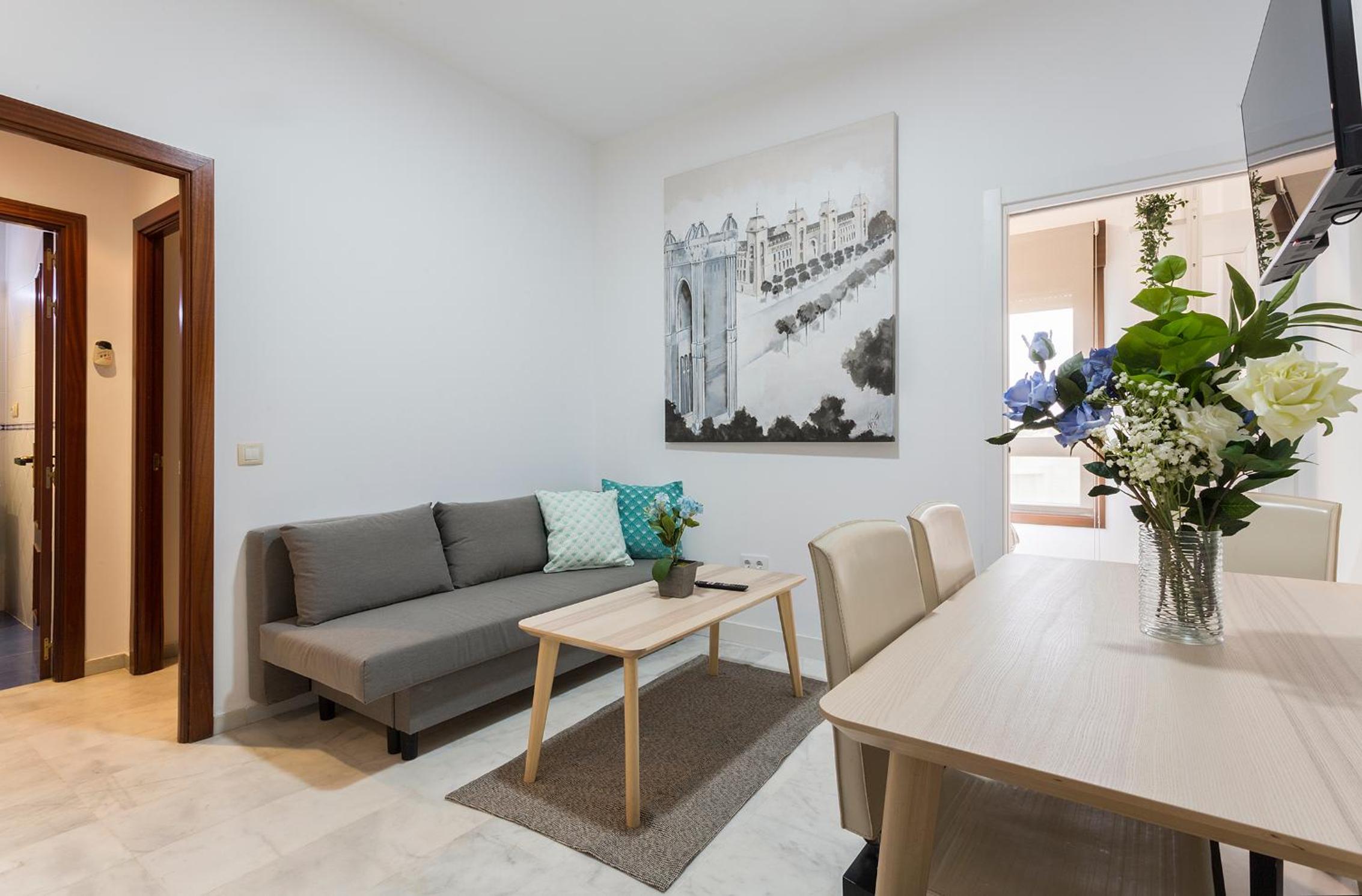 Apartamento de dos habitaciones
