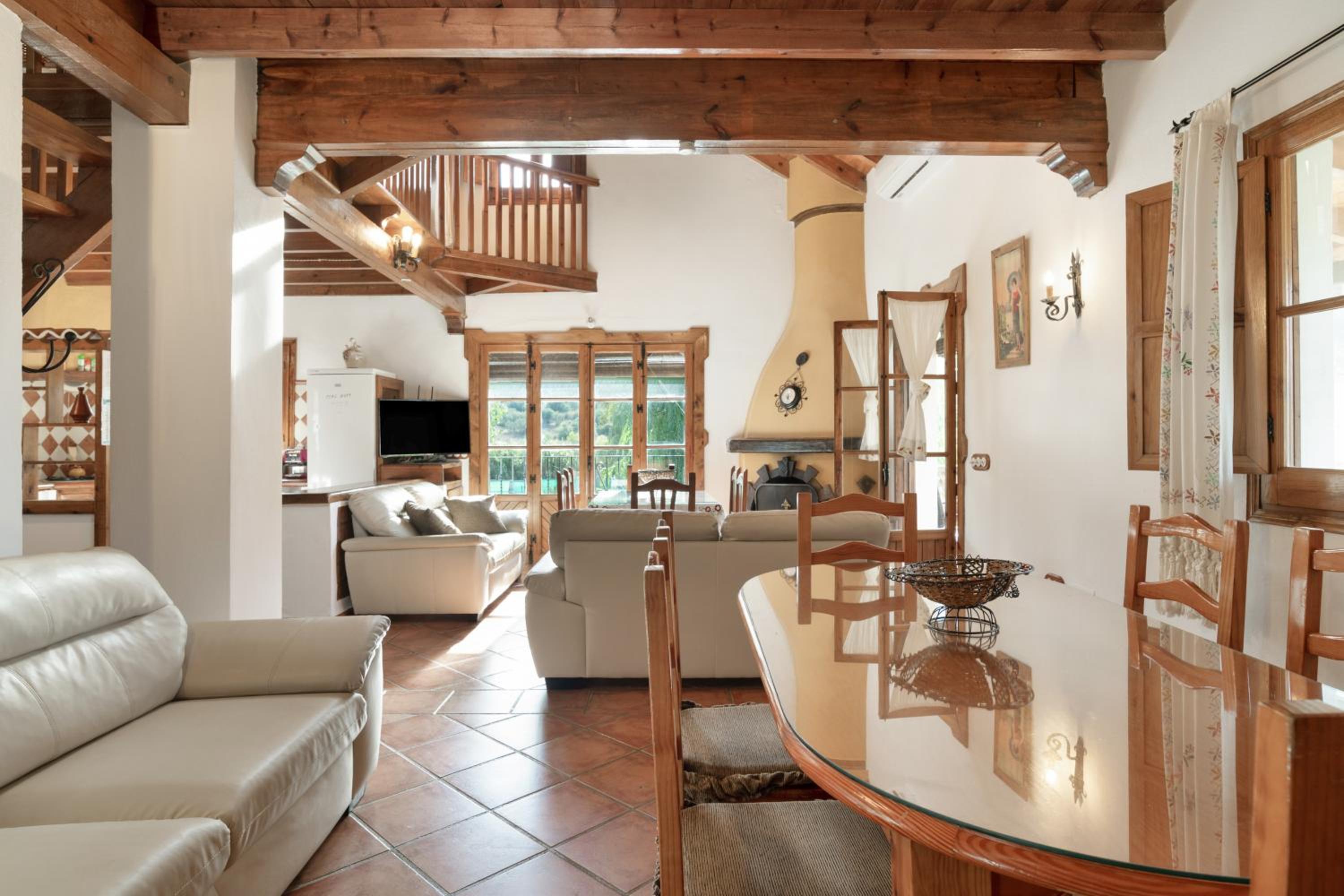 Villa con vistas al jardín