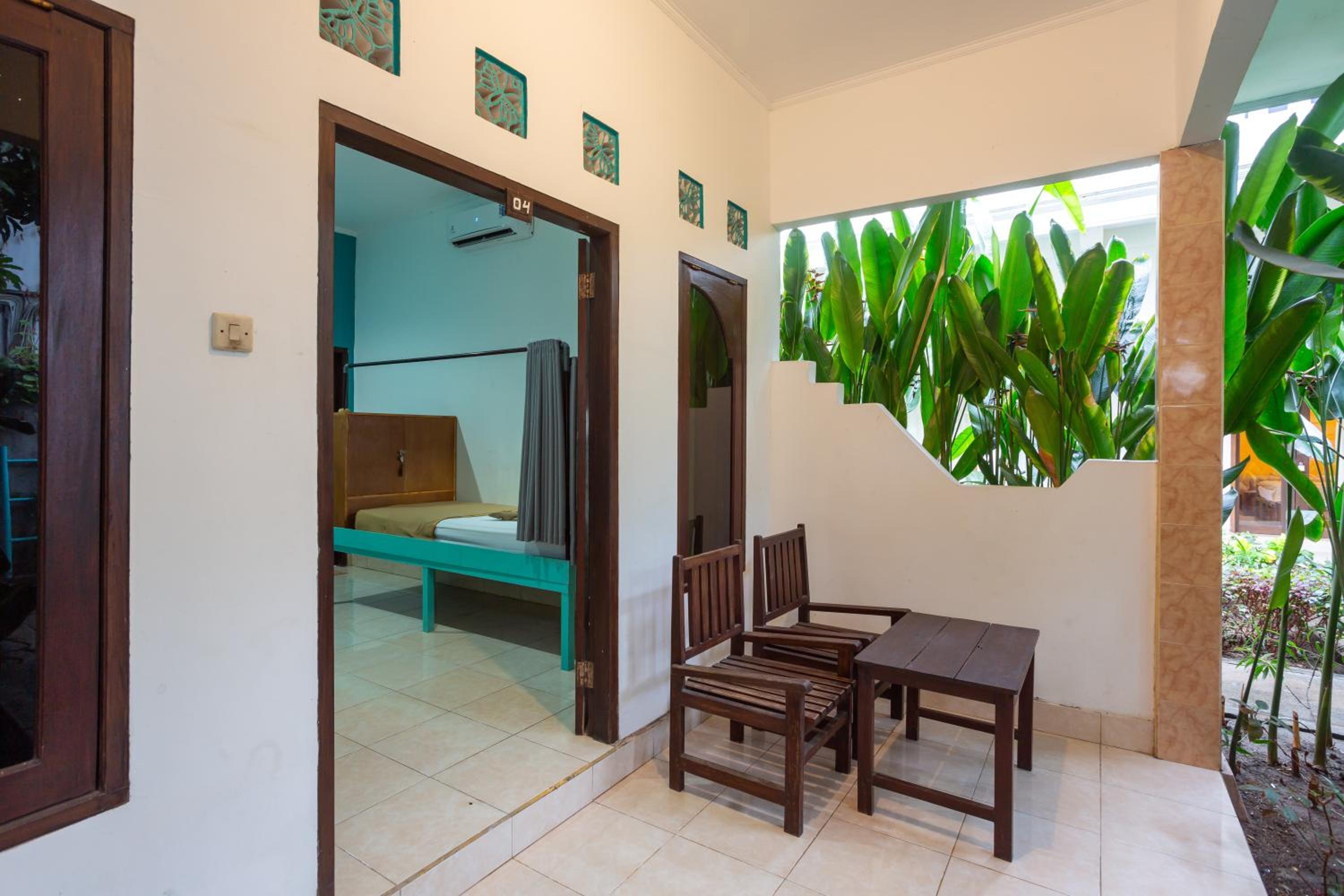 Single Bed in Male Dormitory Room