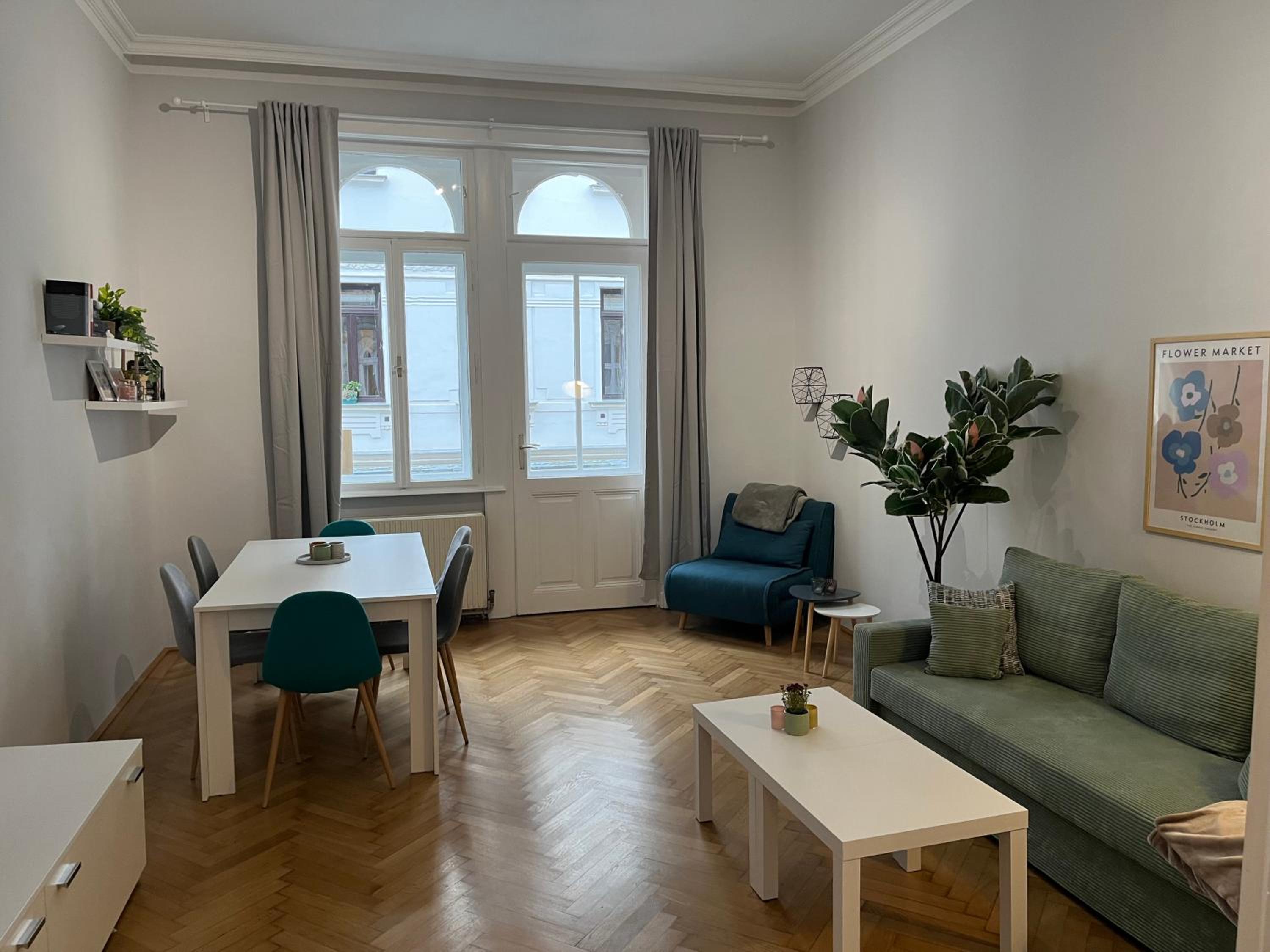 Two-Bedroom Apartment with Balcony