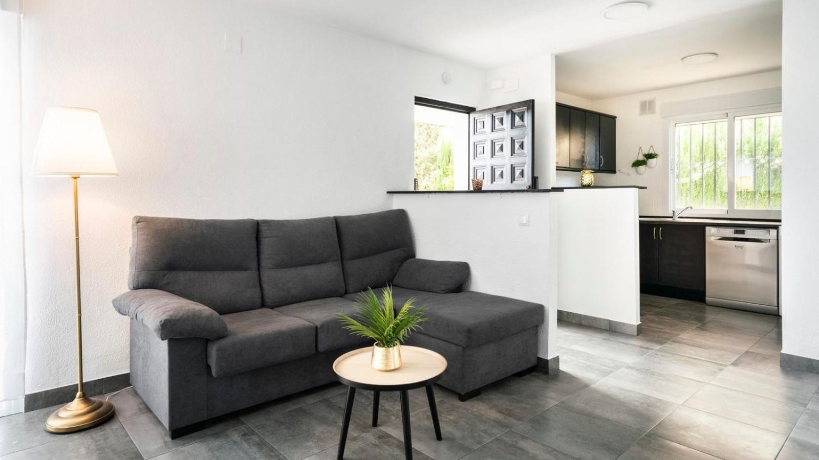 Casa de cuatro habitaciones