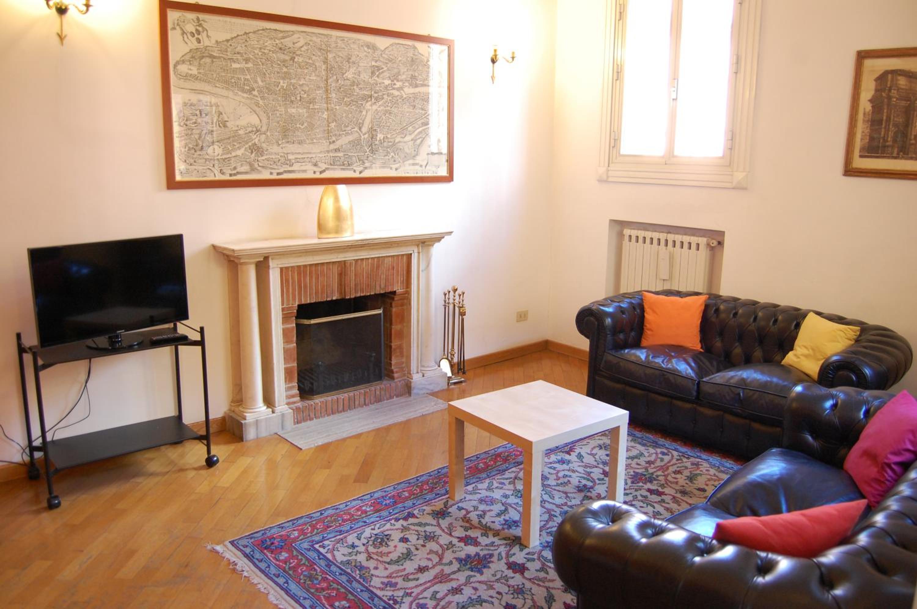 Two-Bedroom Apartment with Balcony and Terrace