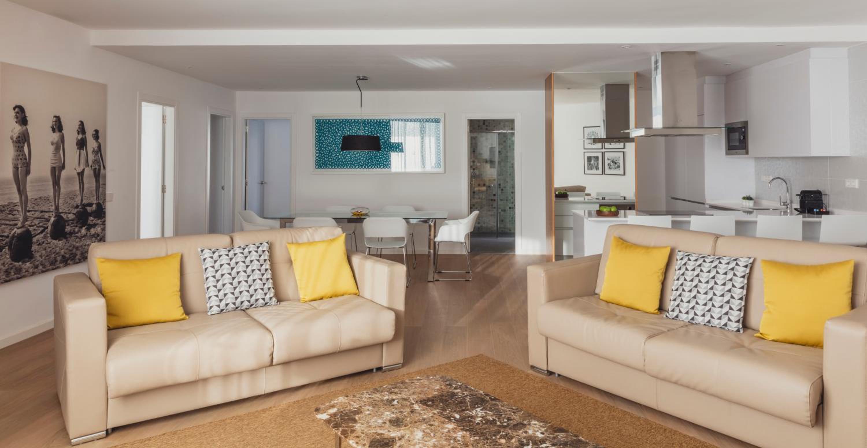 Three-Bedroom Apartment with Sea View