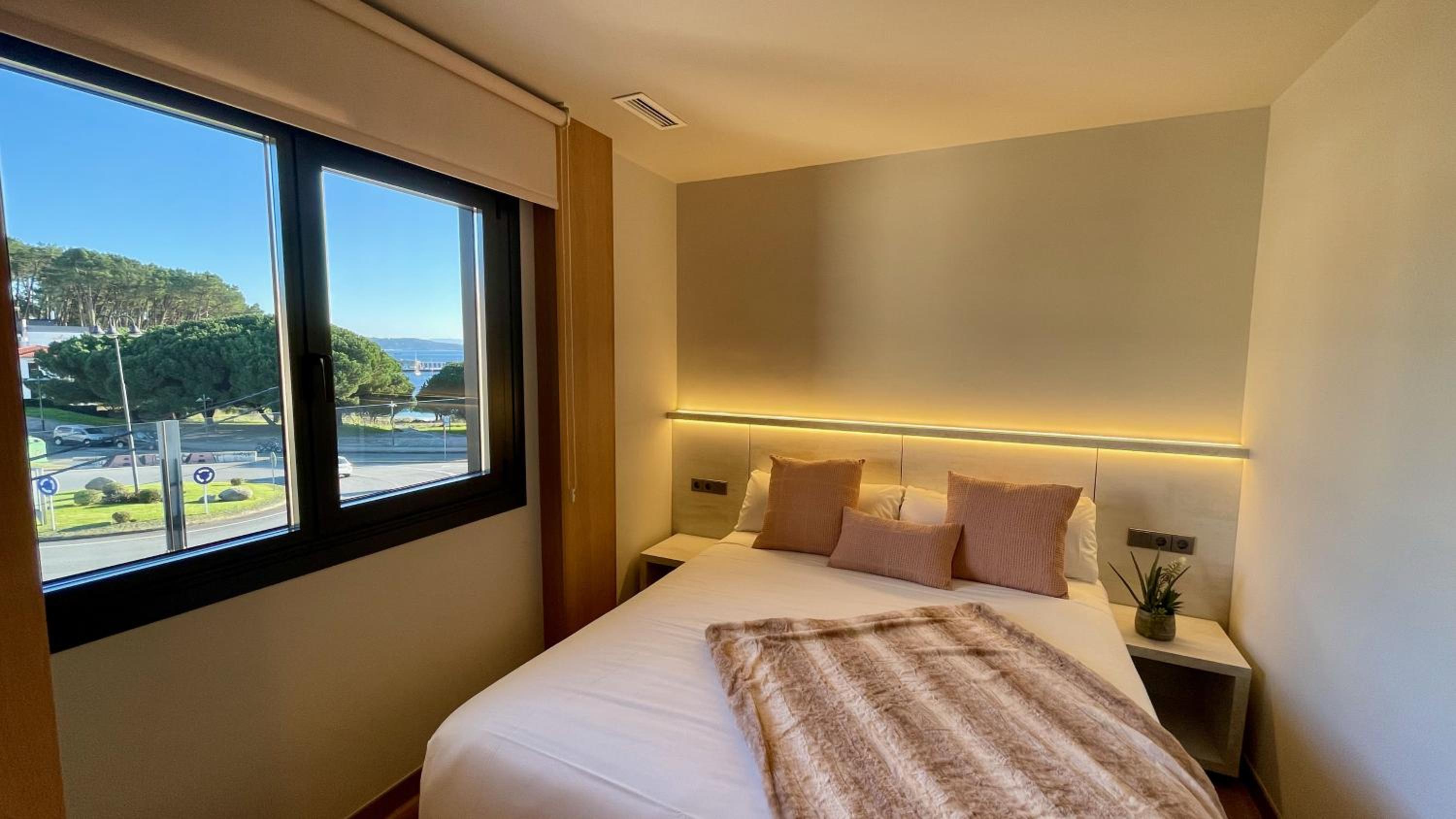 Apartamento de dos habitaciones con vista al mar