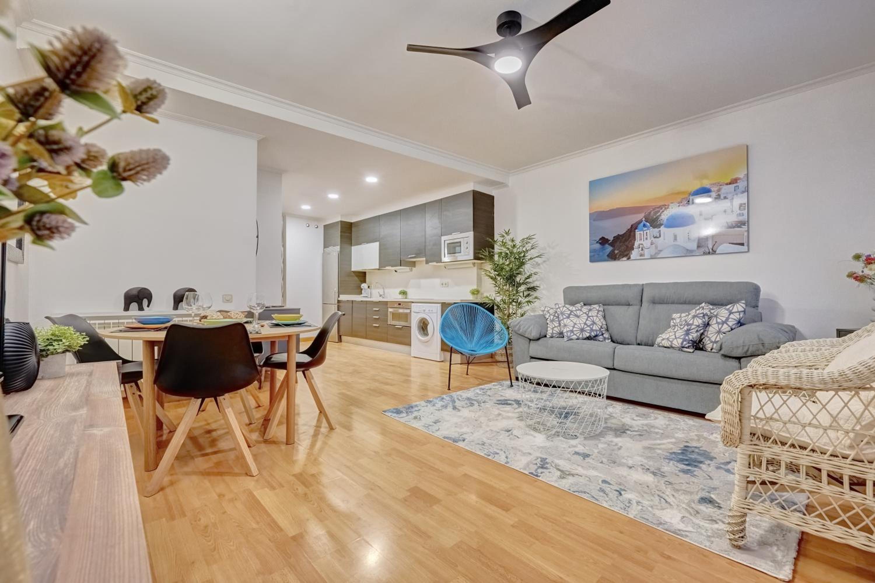 Apartamento de dos habitaciones