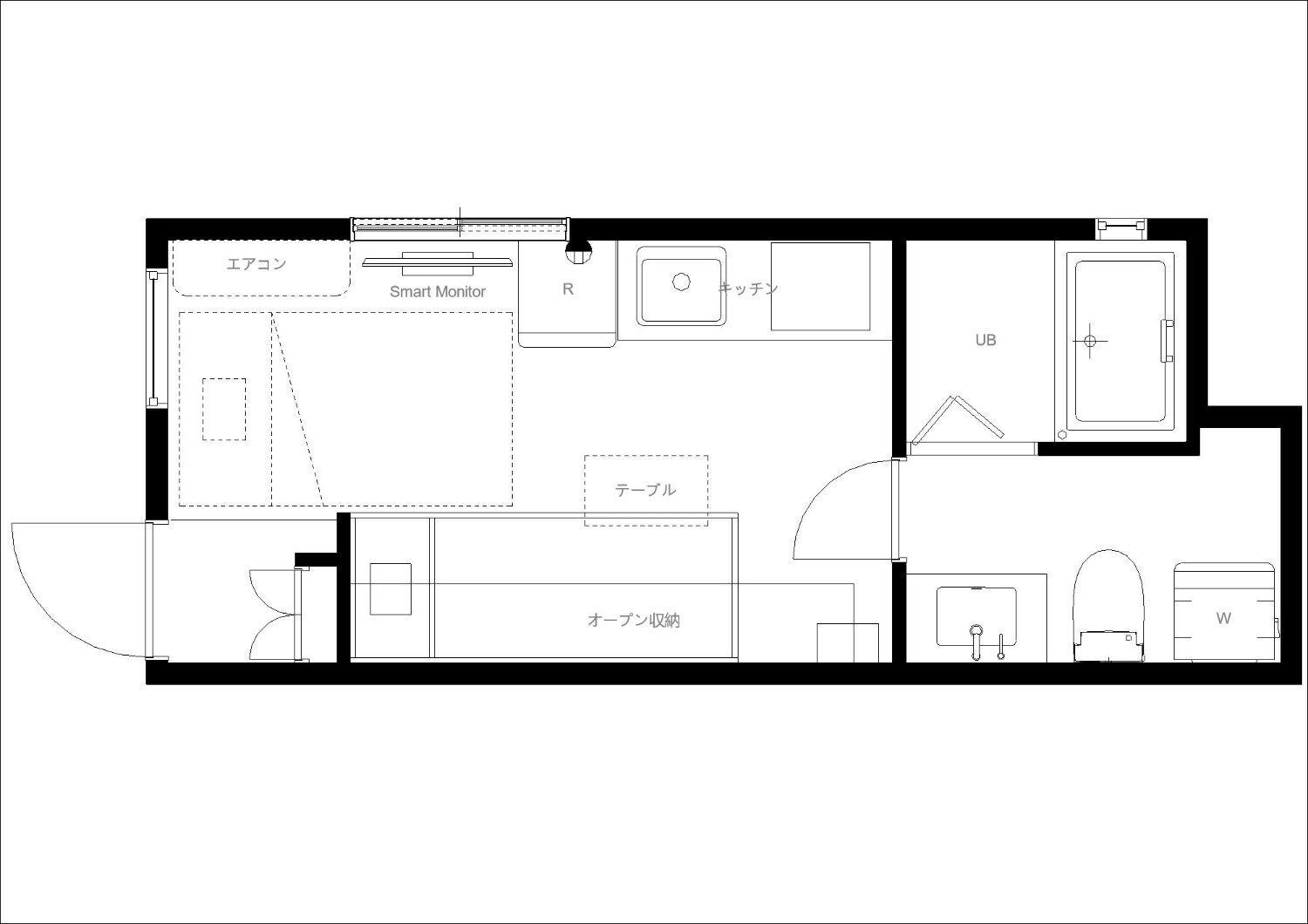 One-Bedroom Apartment photo 2