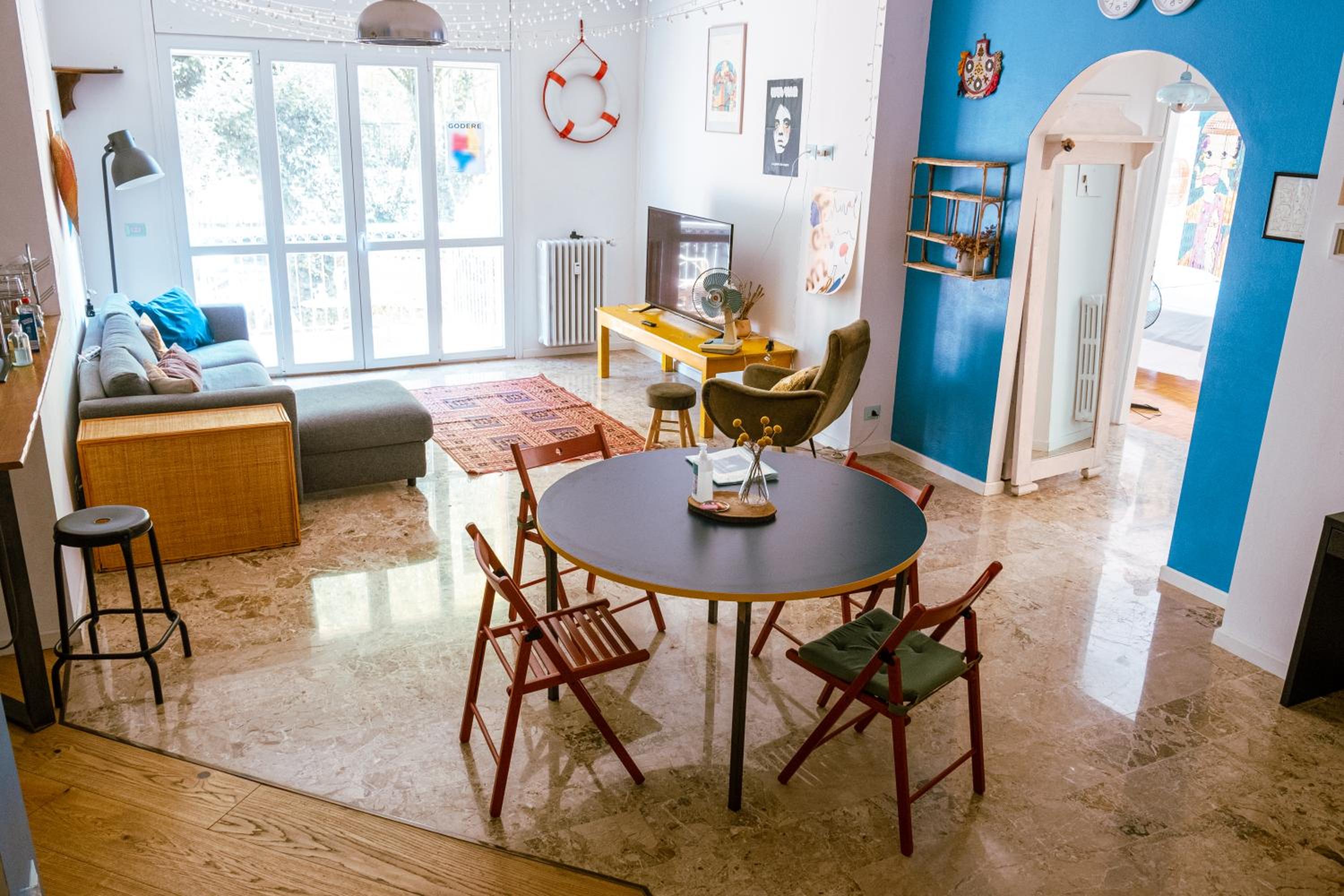 Two-Bedroom Apartment with Balcony