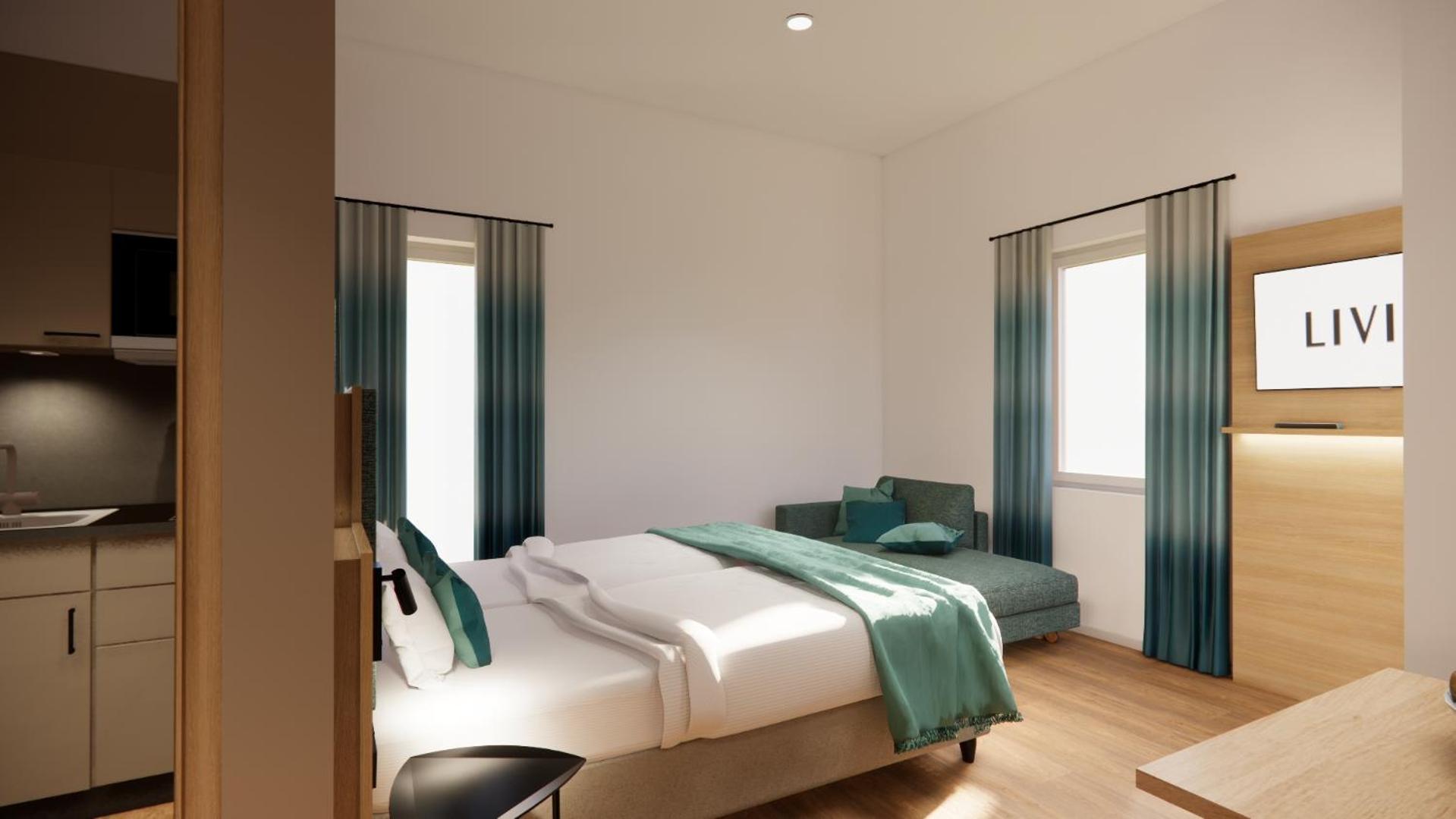 Double or Twin Room Comfort with Kitchen and Lake View photo 2