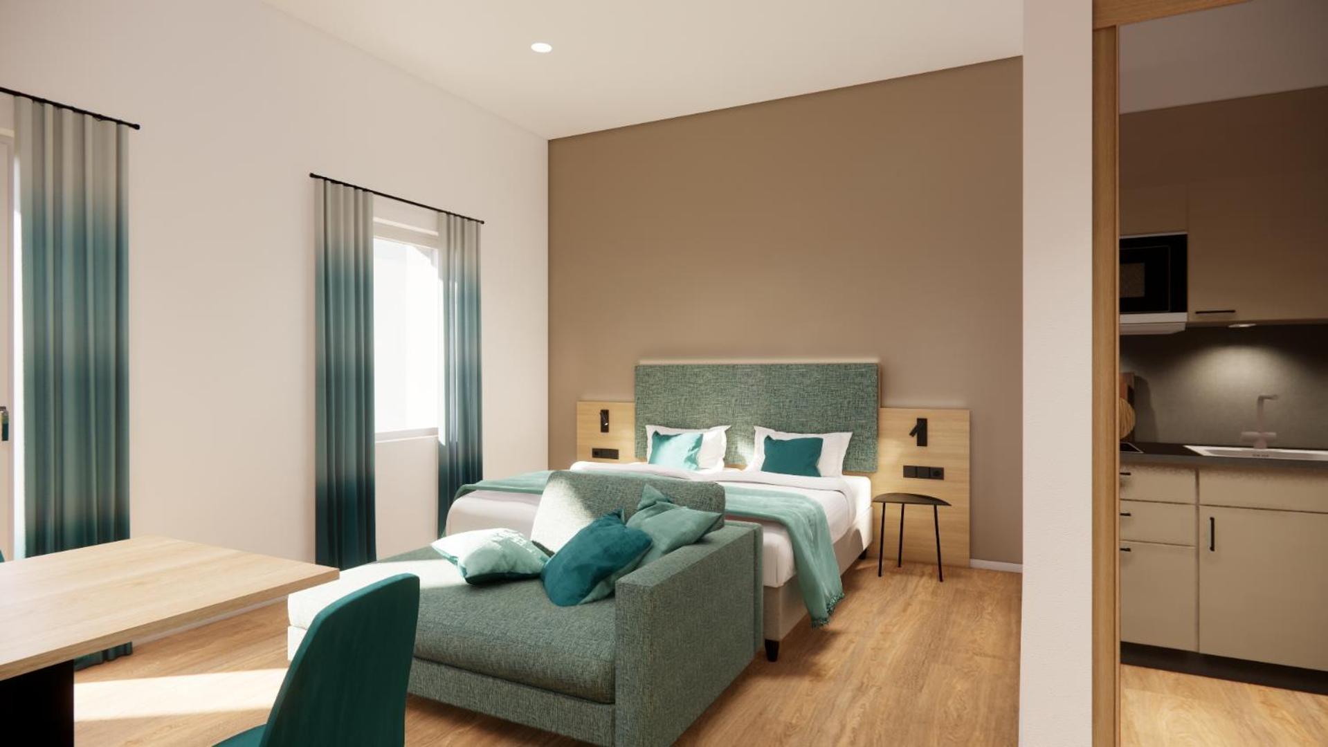 Double or Twin Room Superior with Kitchen and Lake View photo 2