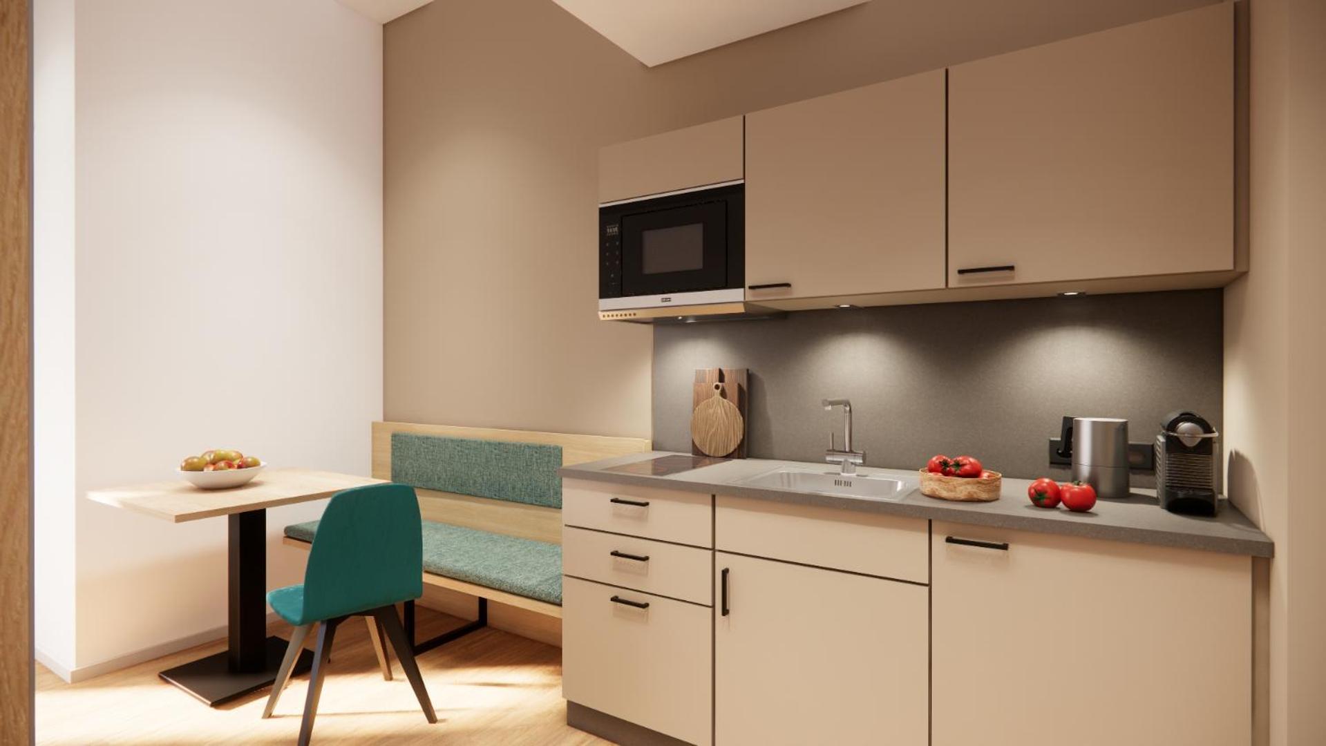 Single Room Comfort with Kitchen photo 3
