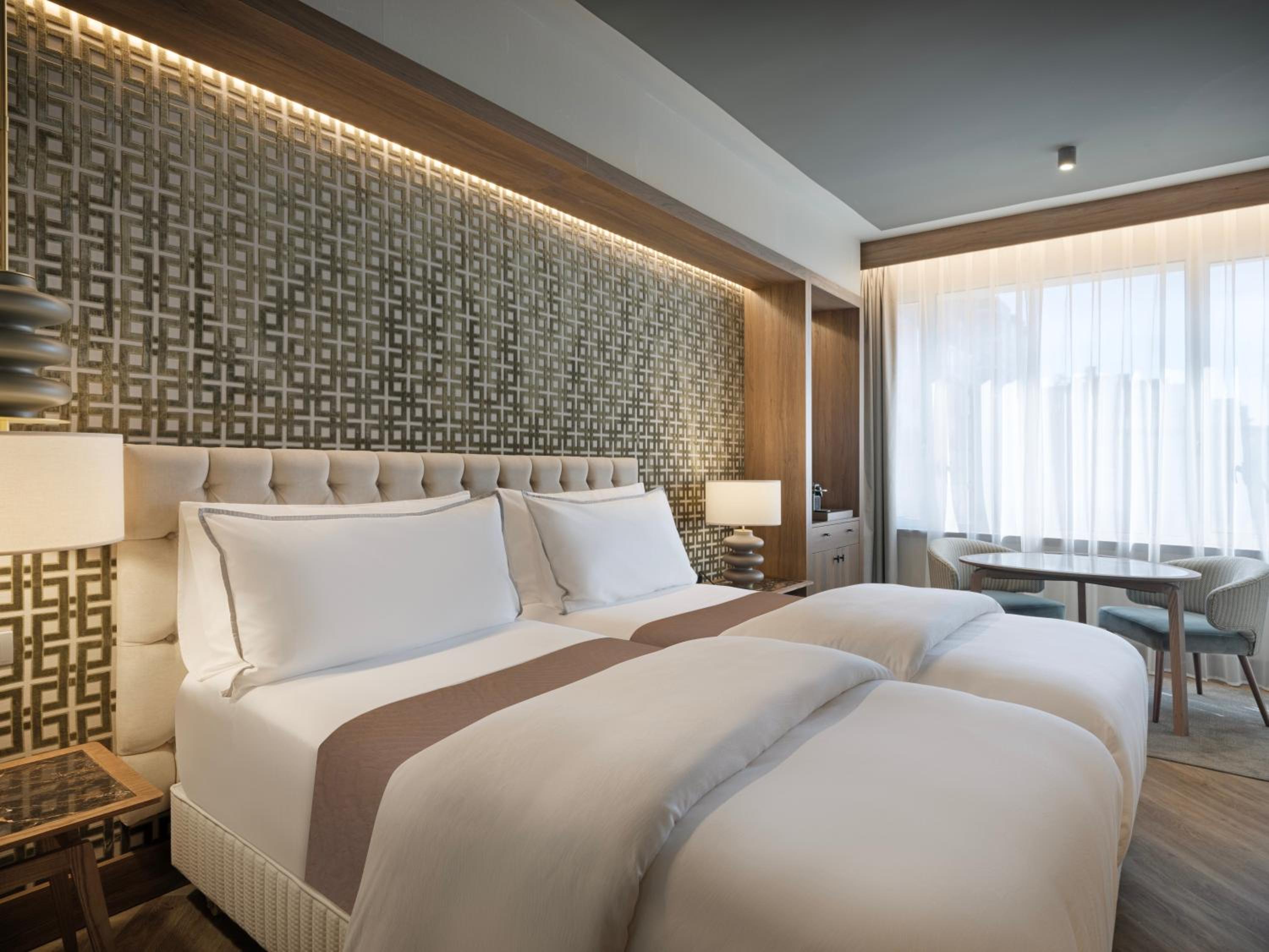 Deluxe Twin Room with City View - Photo 11