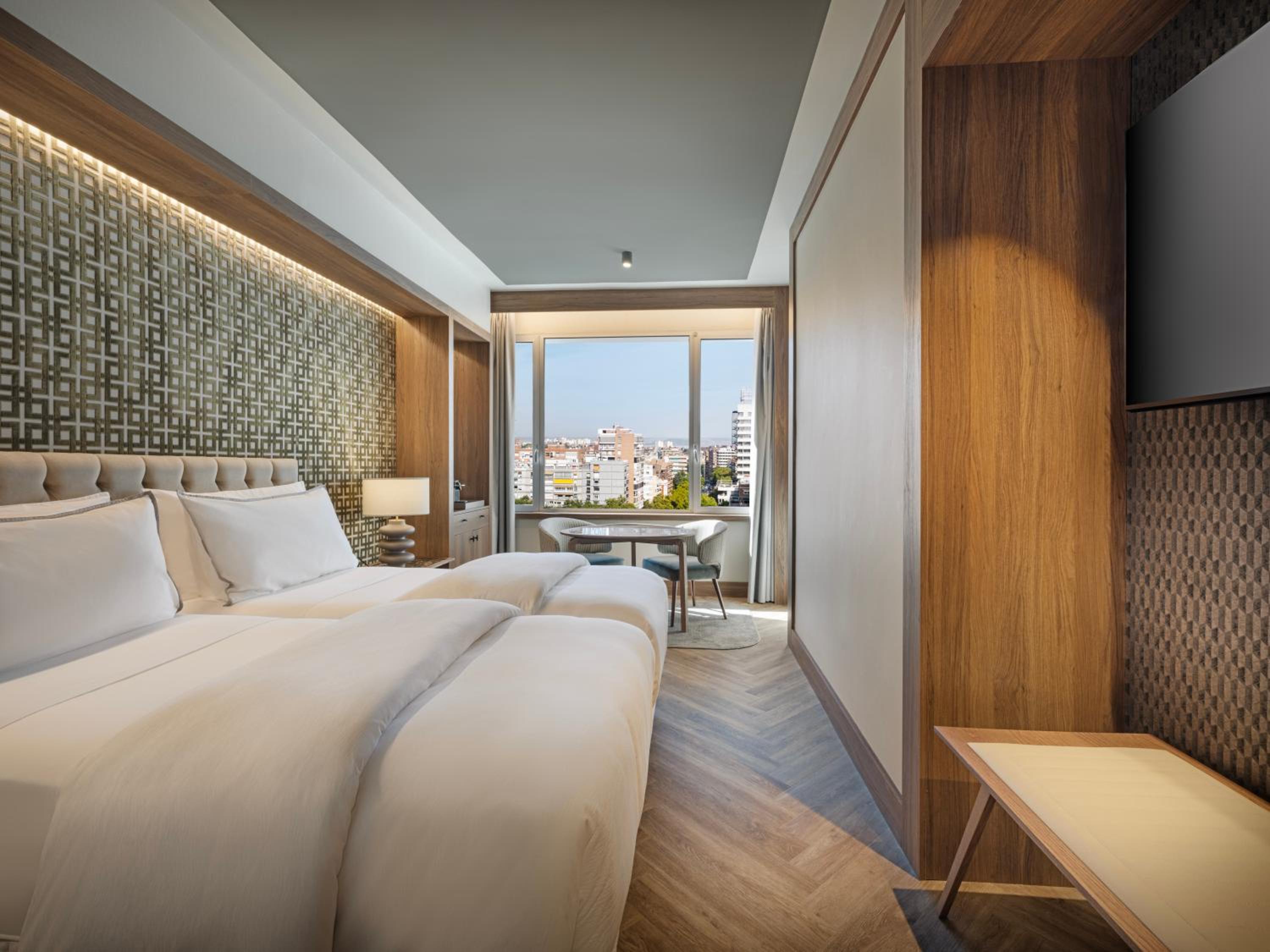 Deluxe Twin Room with City View - Photo 14
