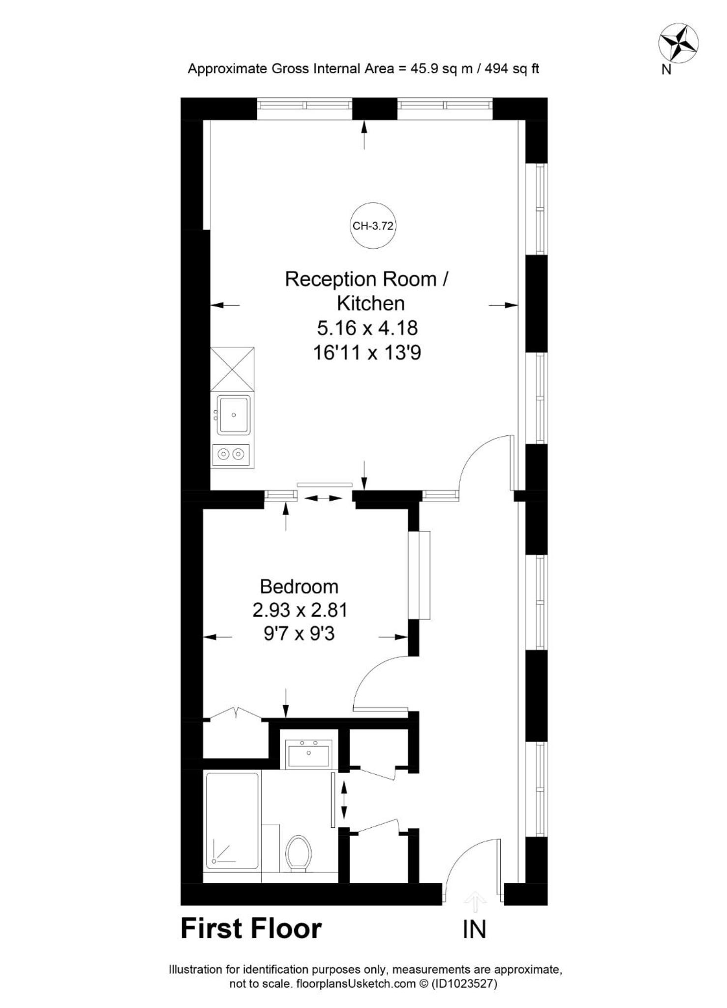 One-Bedroom Apartment photo 2