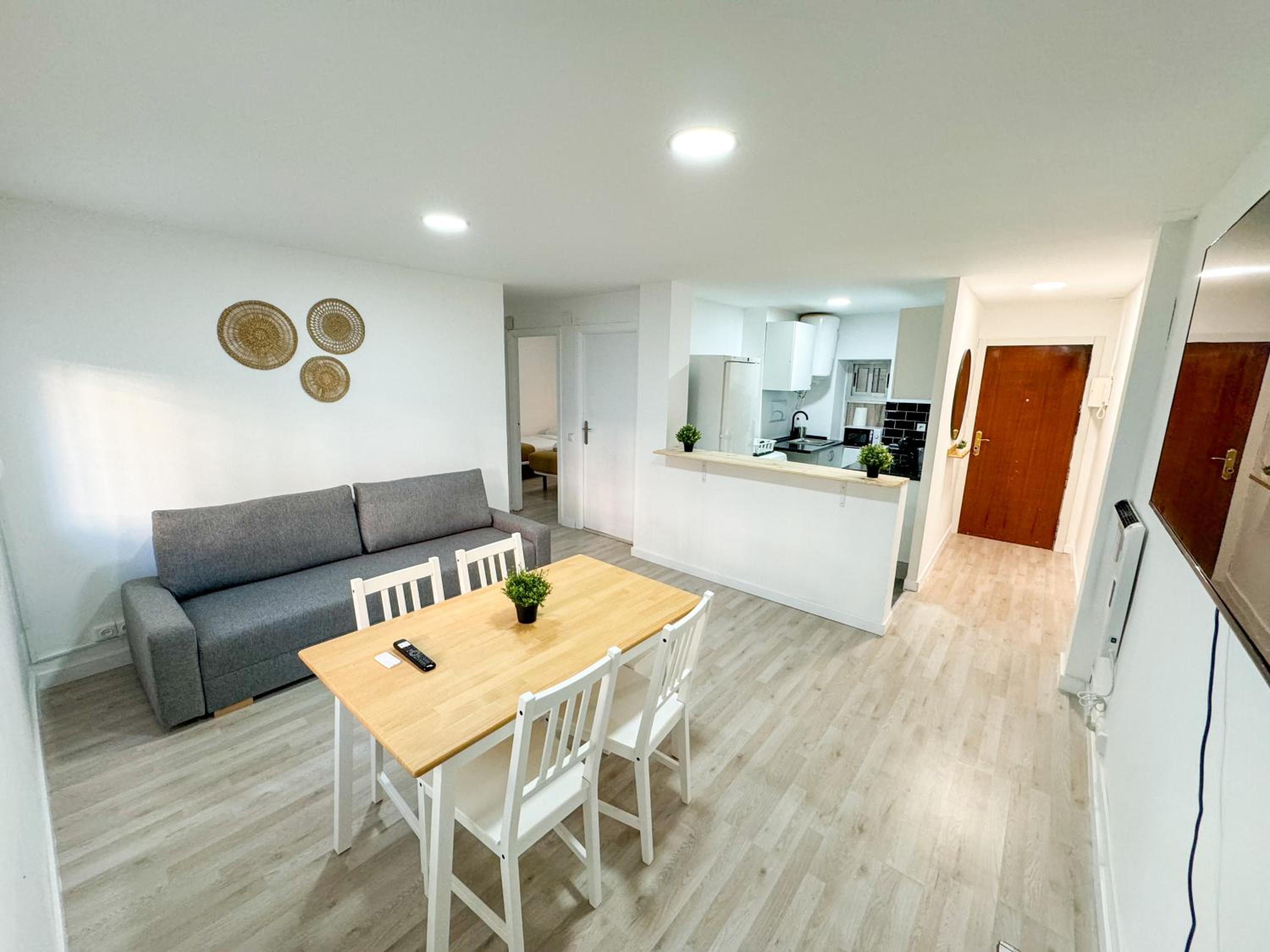 Apartamento de dos habitaciones