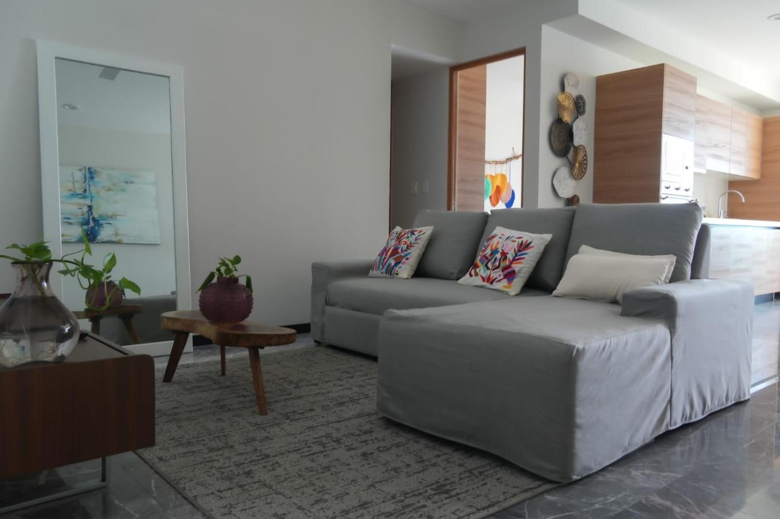 Two-Bedroom Apartment with Terrace and Sea View