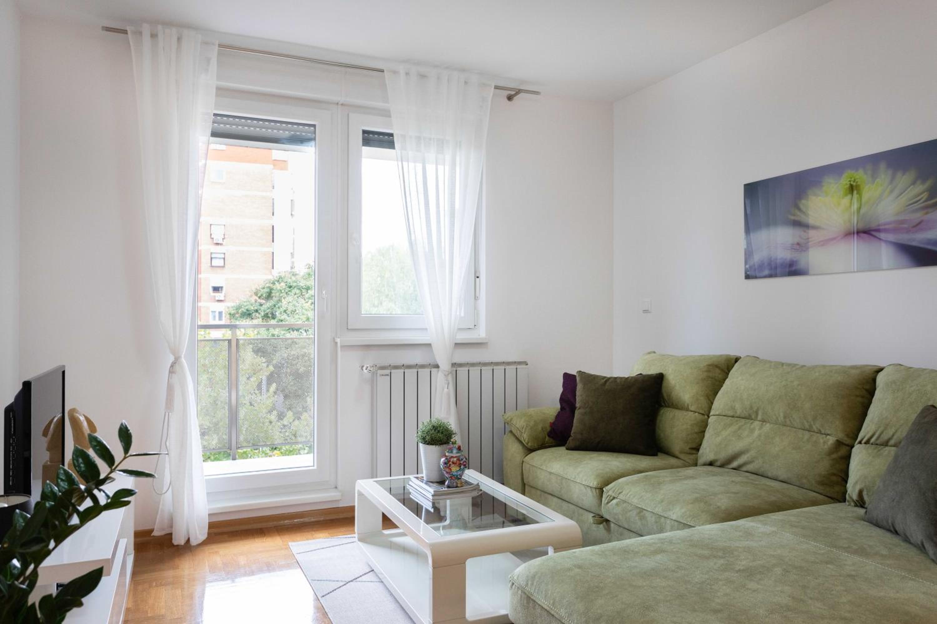 One-Bedroom Apartment with Balcony