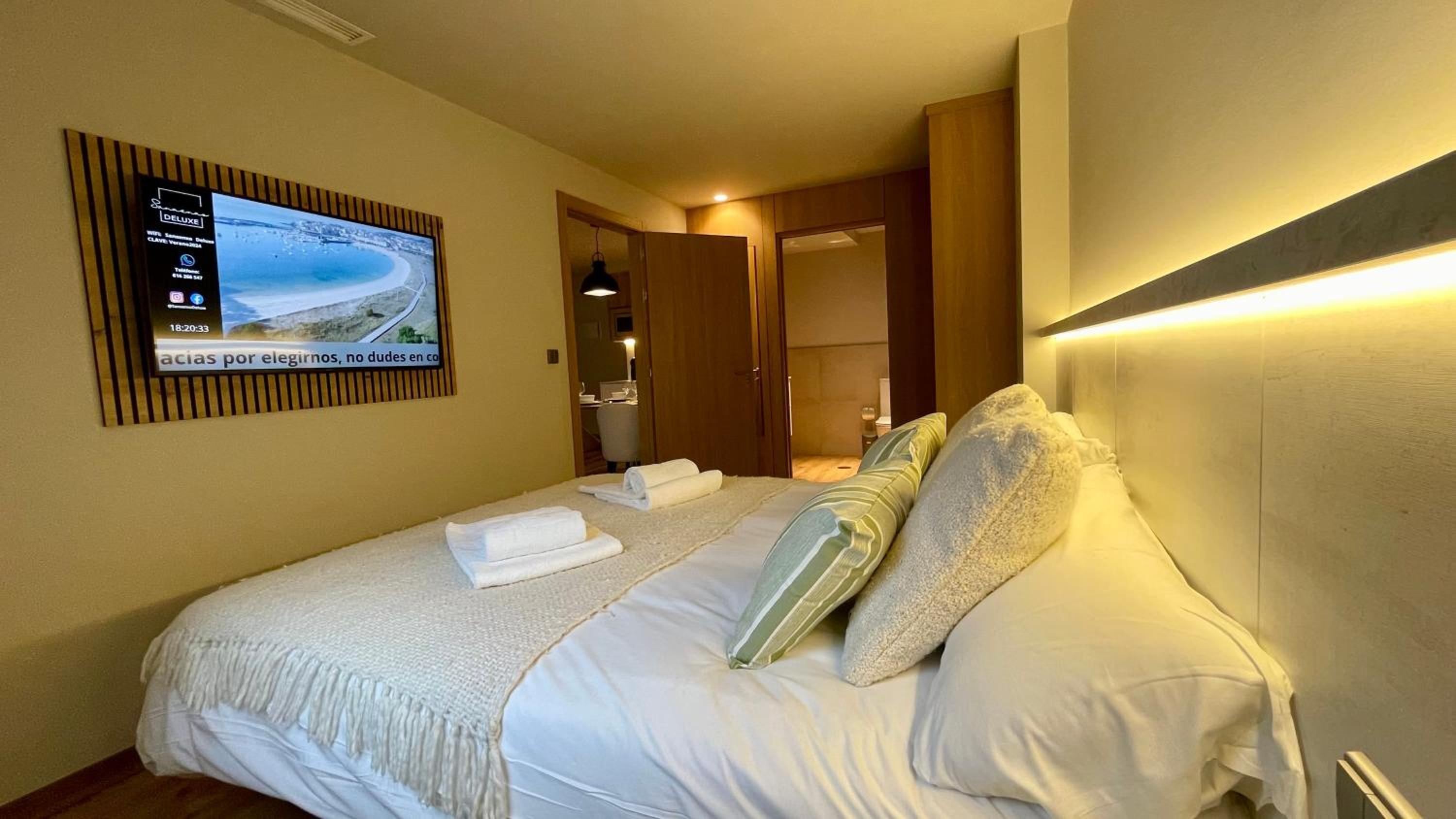 Apartamento de un dormitorio superior con balcón