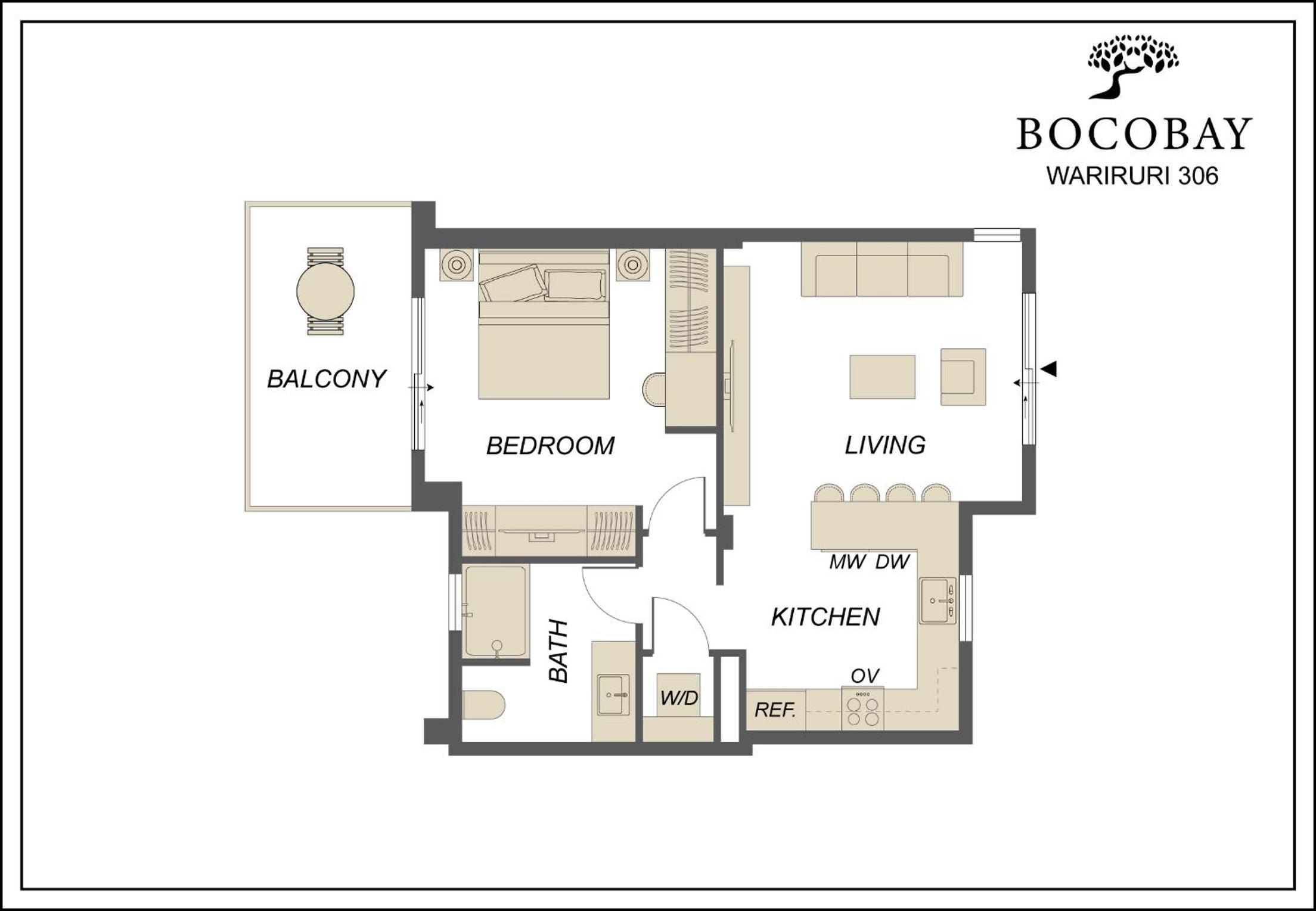 Apartment with Balcony photo 3