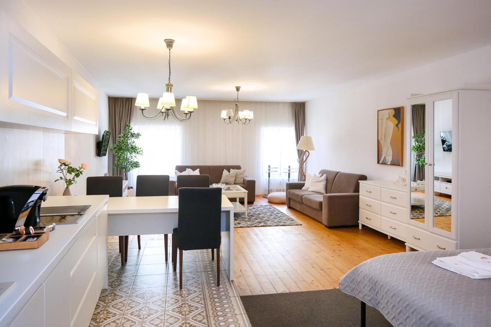 Studio Apartment with One Double Bed