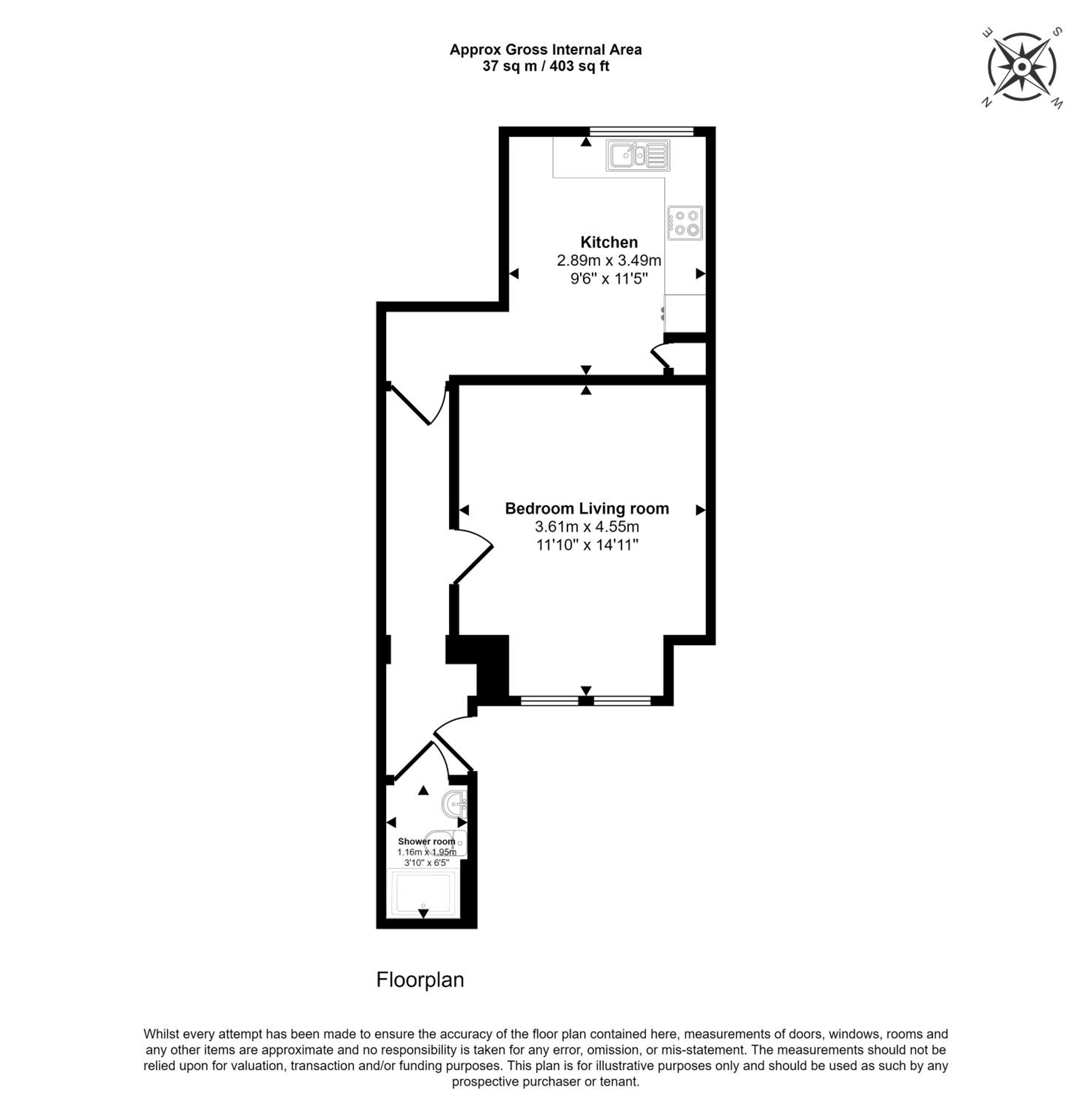 One-Bedroom Apartment photo 2