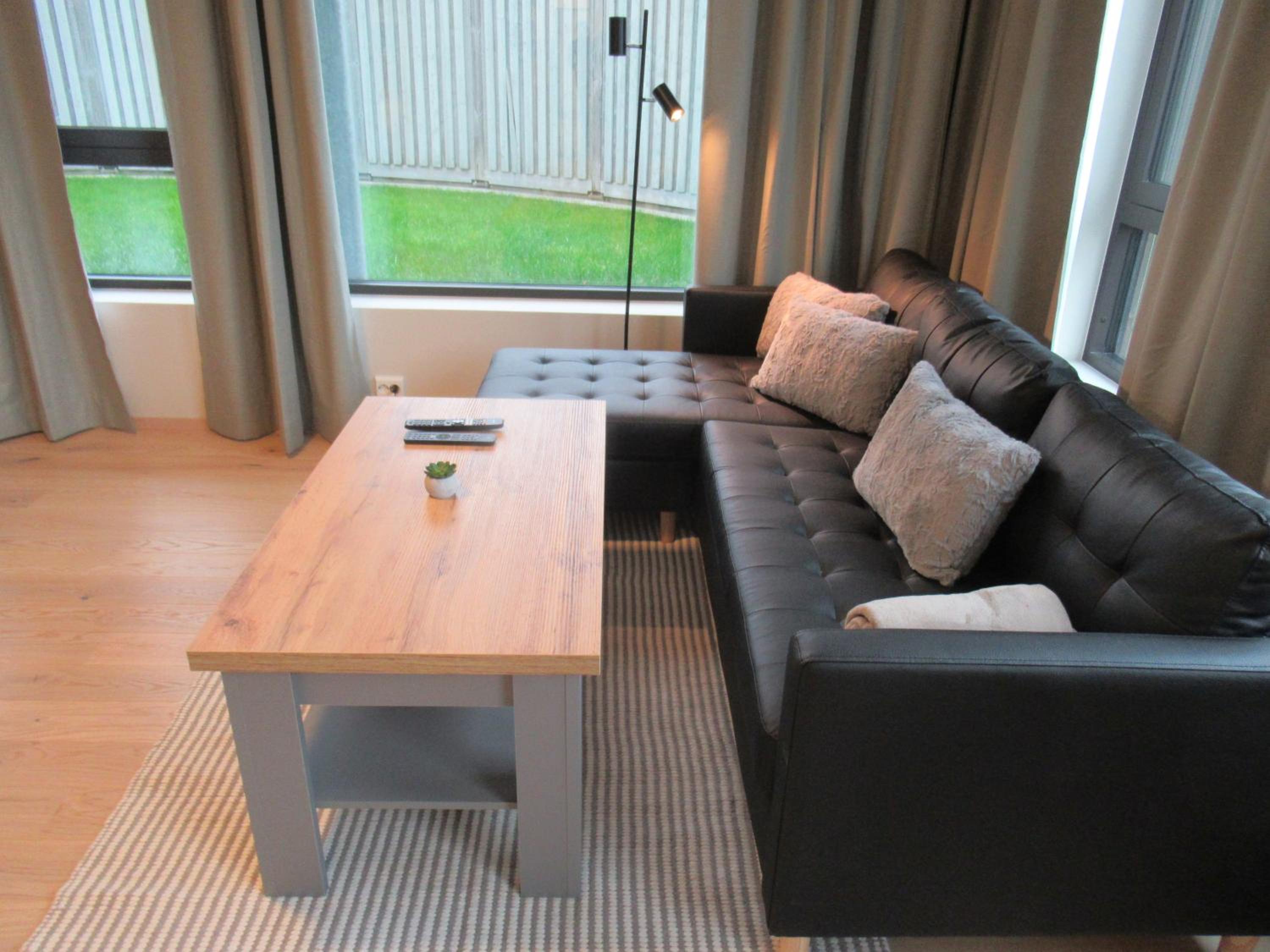 Deluxe One-Bedroom Apartment with Garden View photo 1