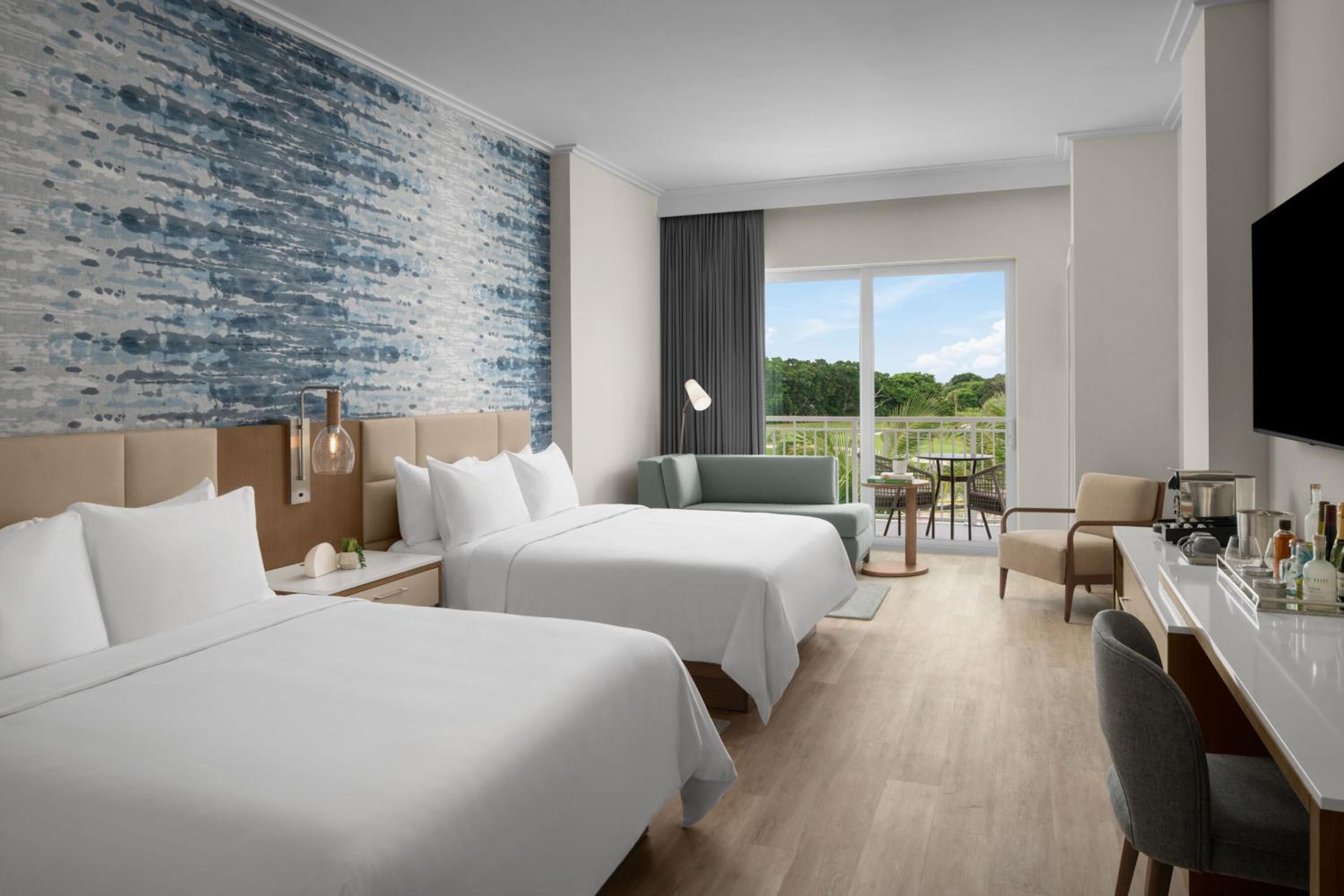 Queen Room with Two Queen Beds and Resort View