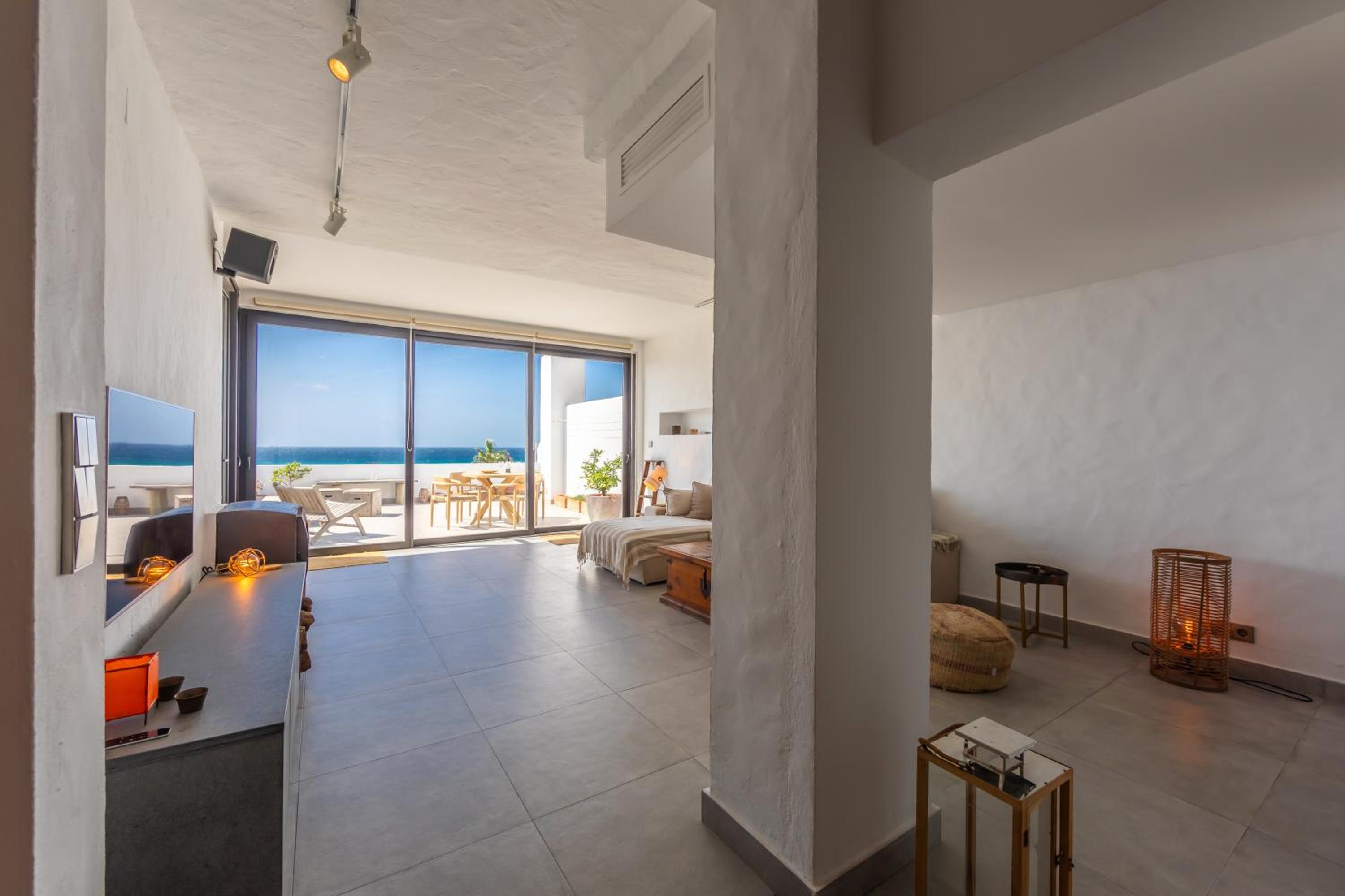 Apartamento con vista al mar