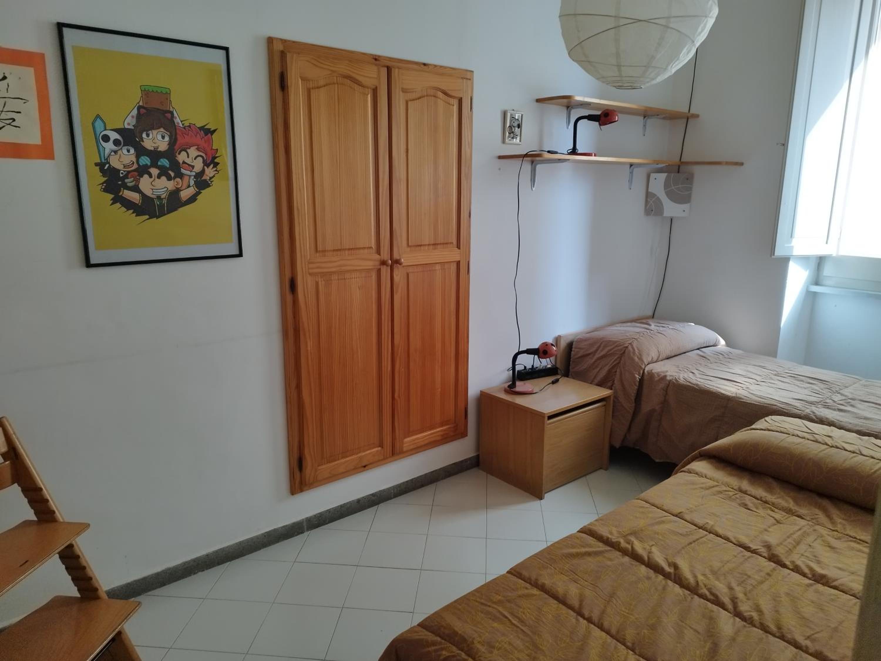 Two-Bedroom Apartment with Balcony