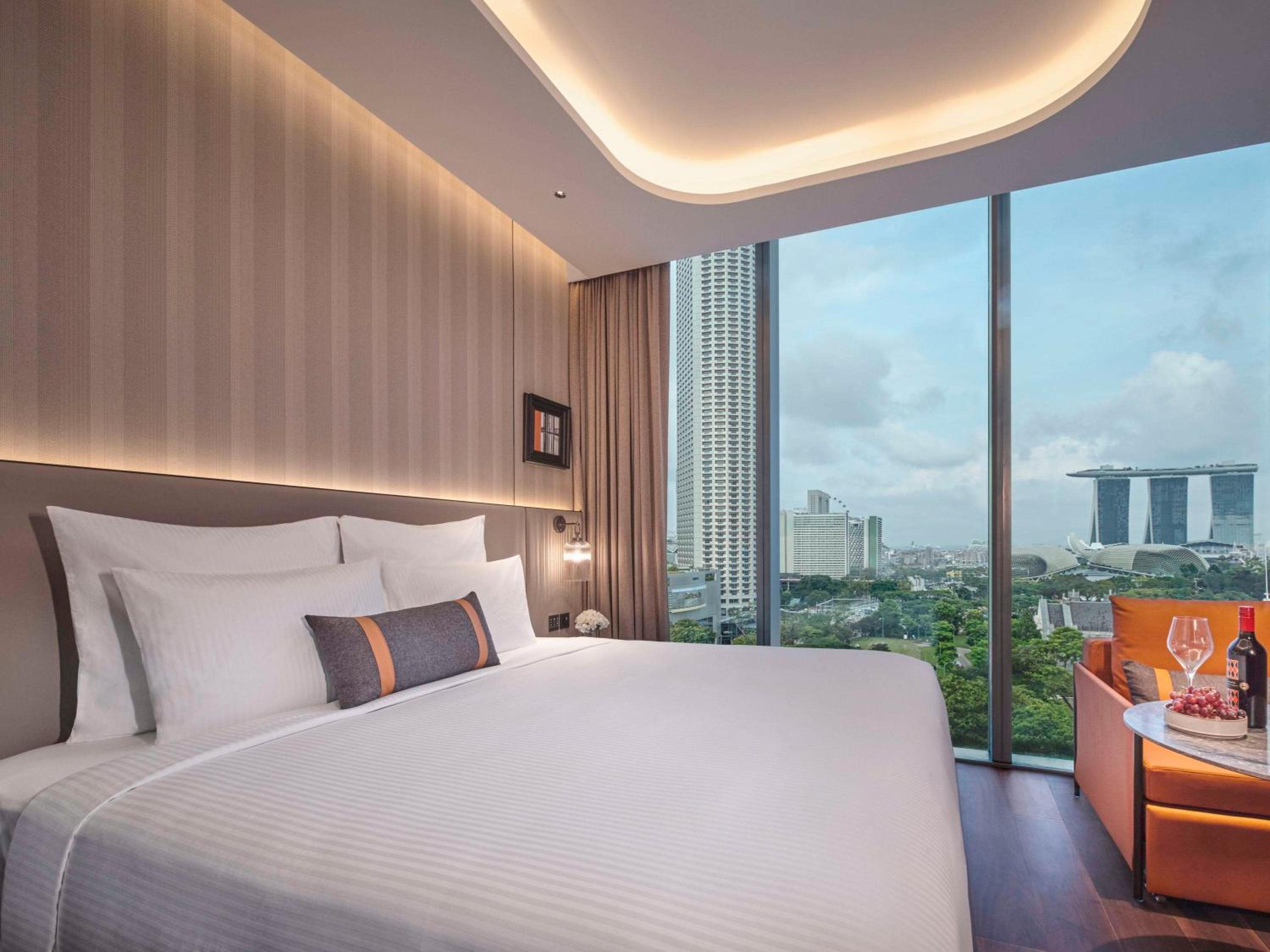 Executive King Room, Lounge Access, High Floor, Bay View