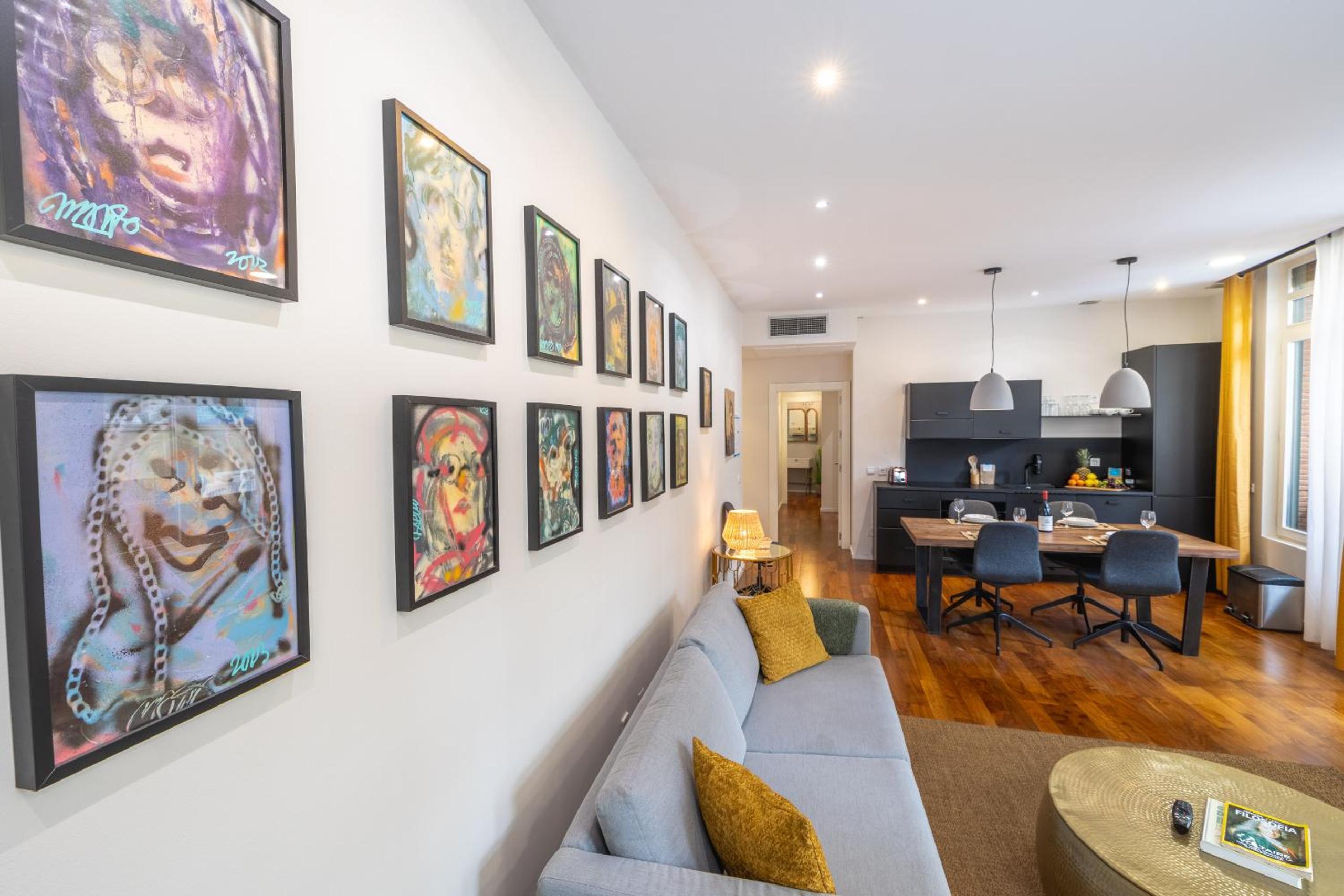 Apartamento de dos habitaciones
