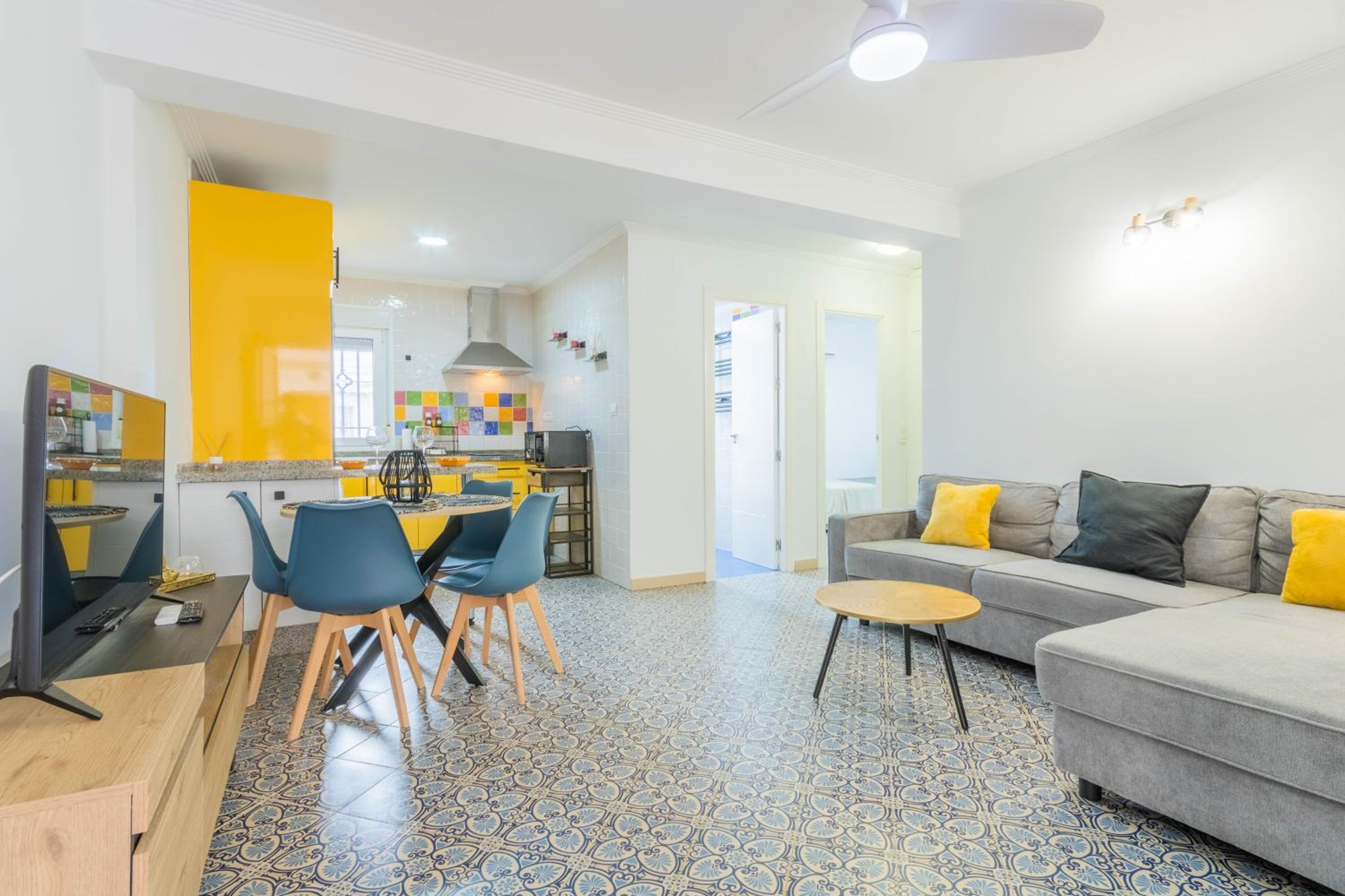 Apartamento de dos habitaciones