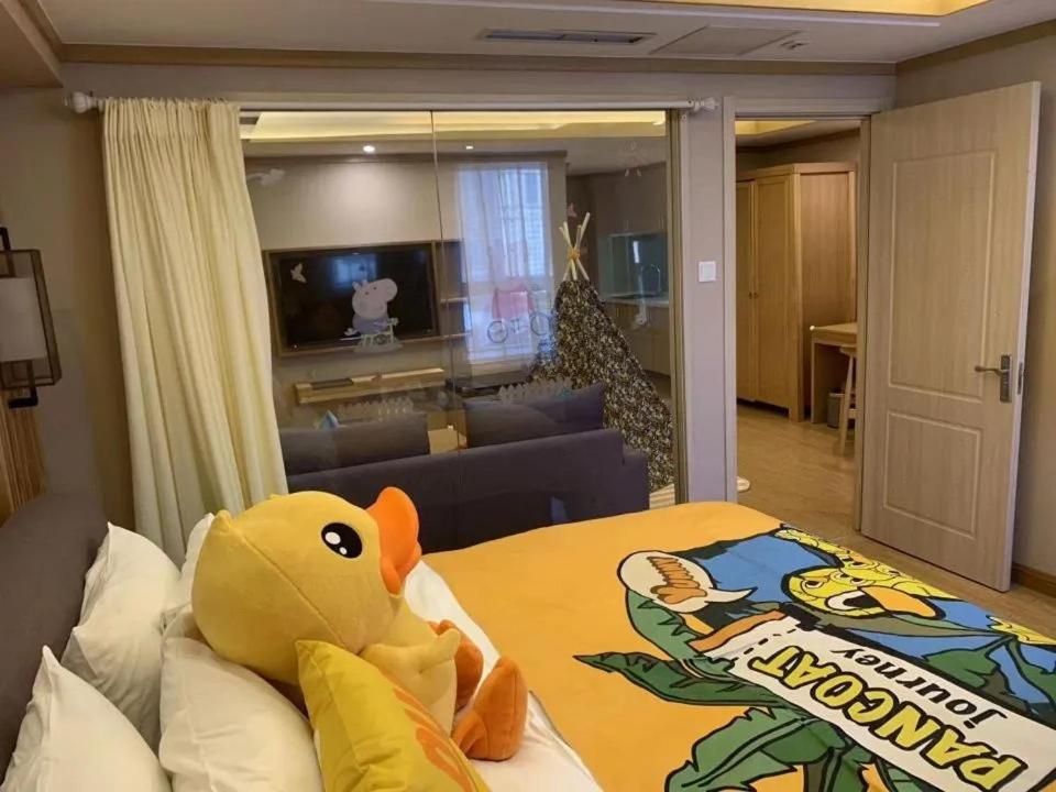 Family Room with Yellow Duck Theme