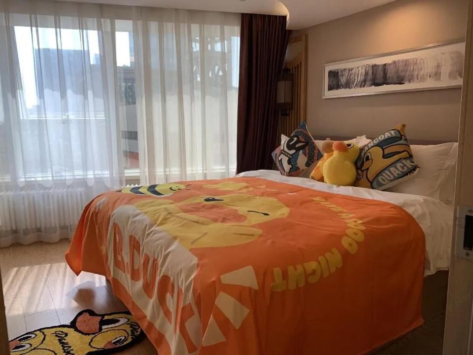 Family Room with Yellow Duck Theme