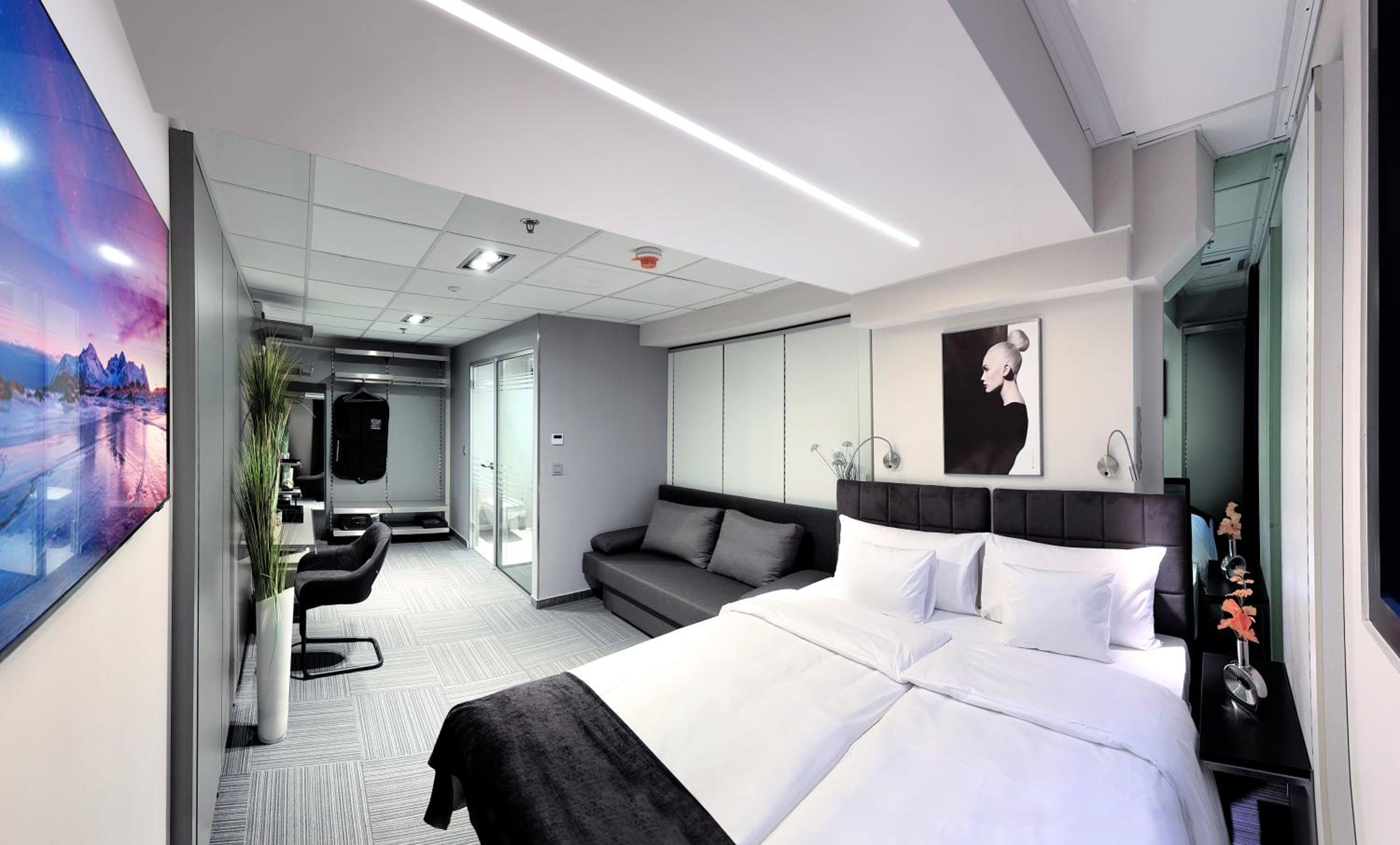 Atryum Inside View Double Room with Extra Bed