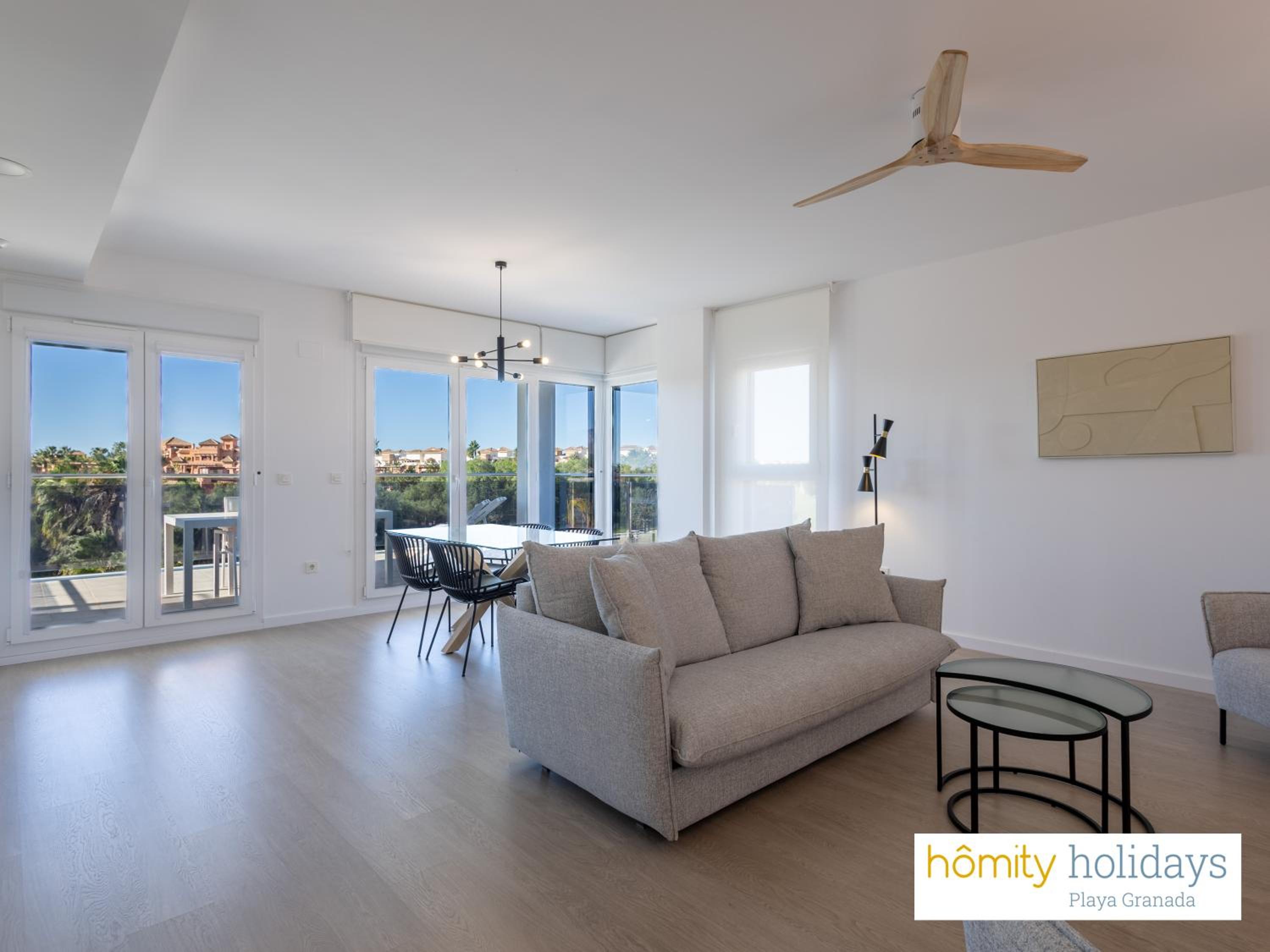 Apartamento con vista al mar