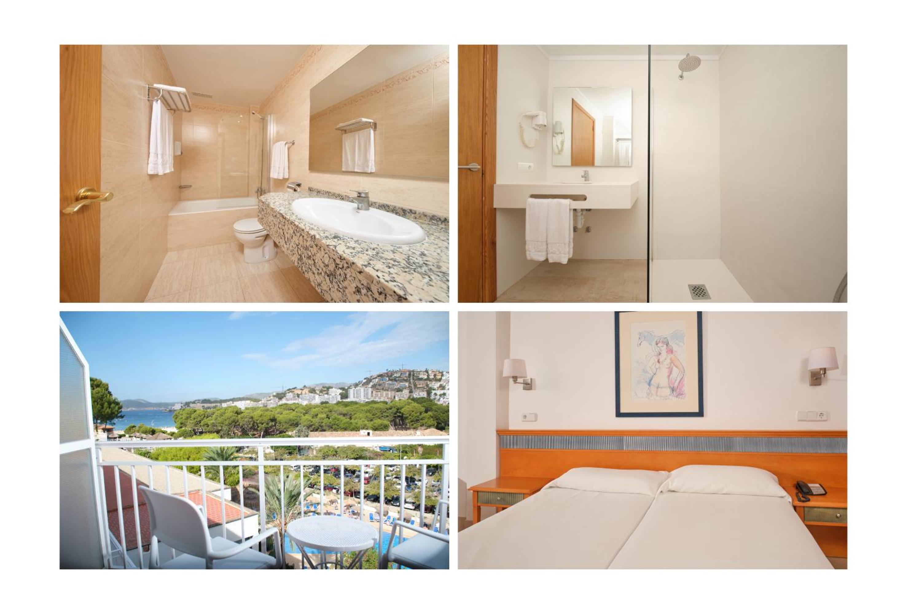 Double or Twin Room with Partial Sea View