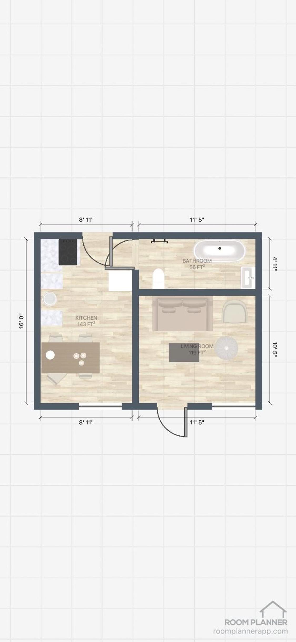 One-Bedroom House - Photo 14