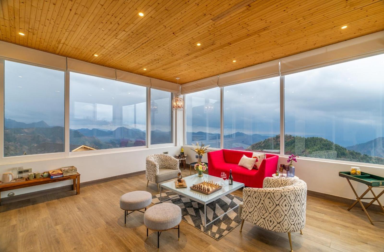 Athena - 2 Bedroom Chalet With Private Valley View Glasshouse