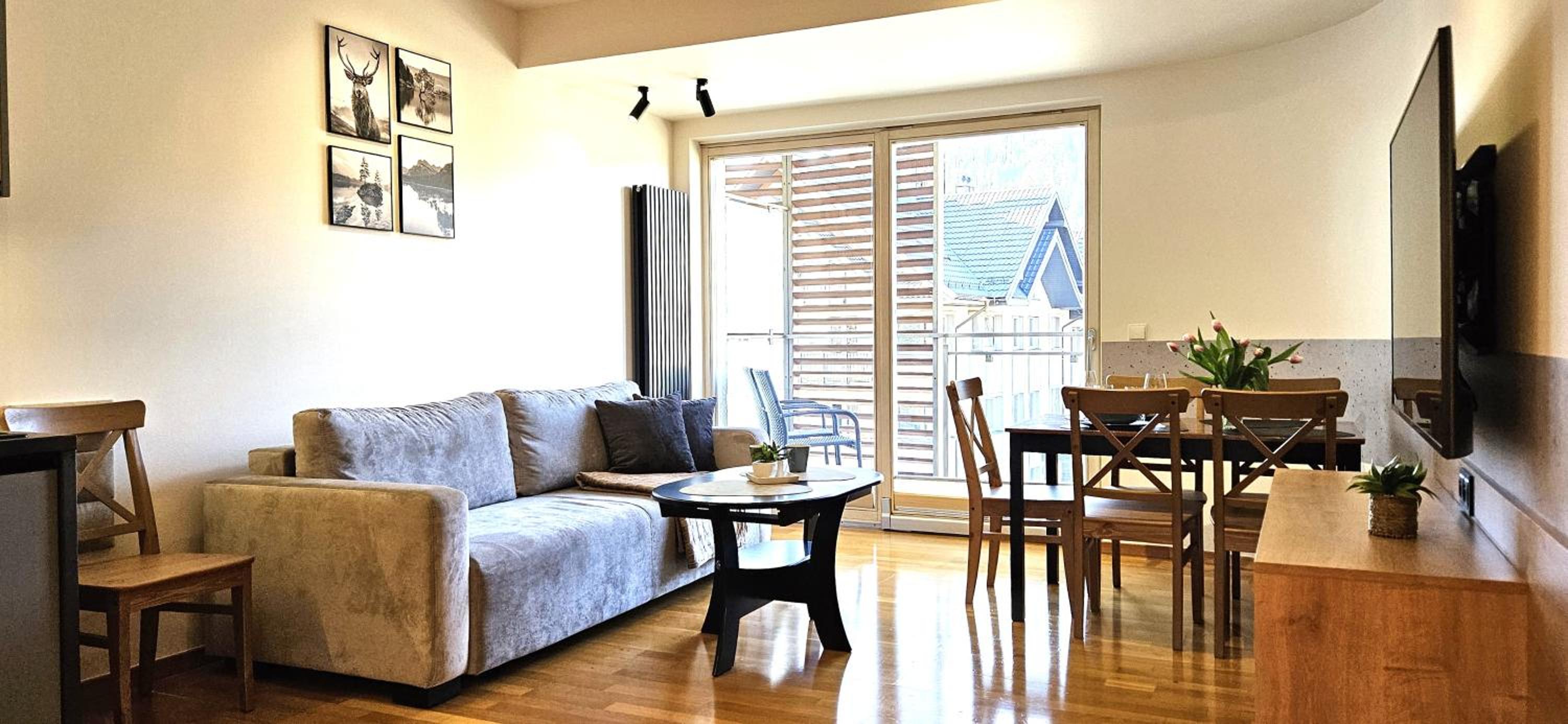 Two-Bedroom Apartment with Balcony