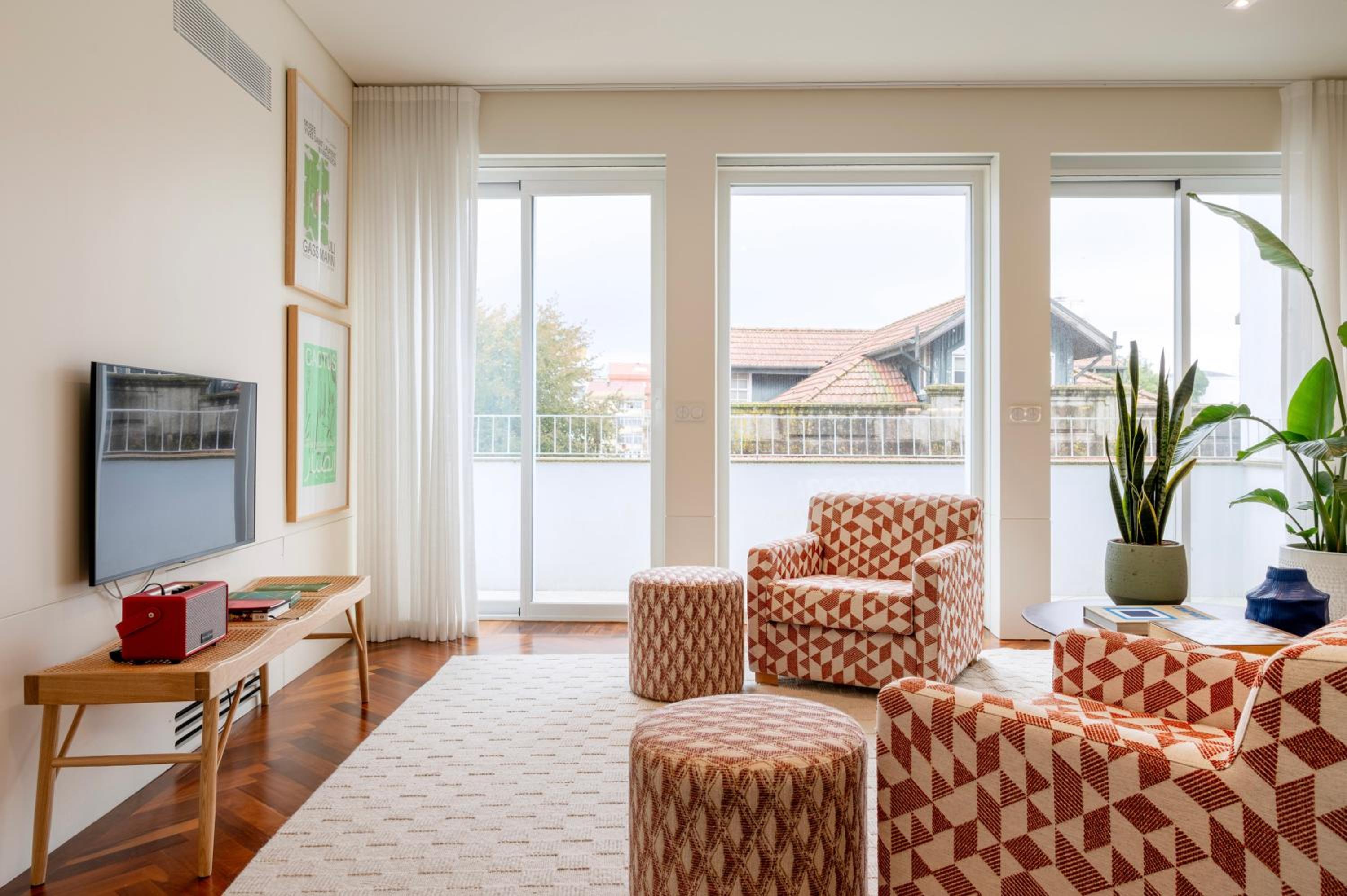 Two-Bedroom Premium Apartment with Balcony and City View