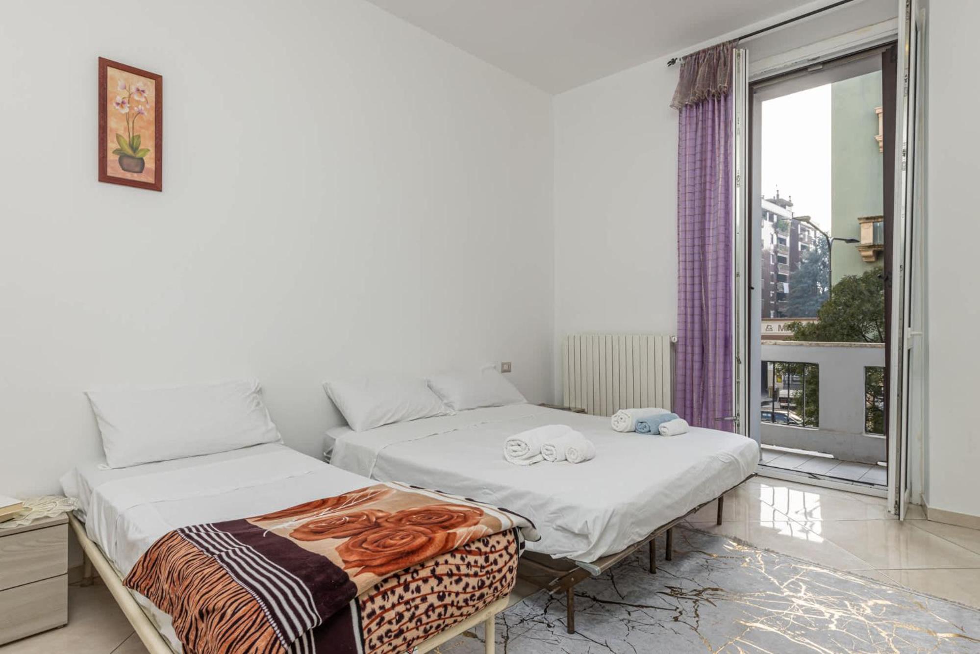 Deluxe One-Bedroom Apartment With City View
