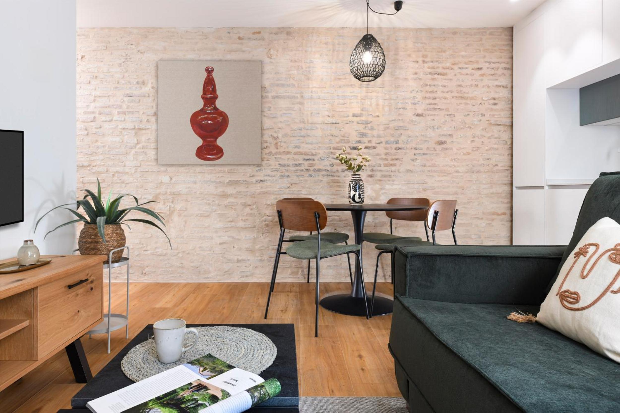 Apartamento de dos habitaciones