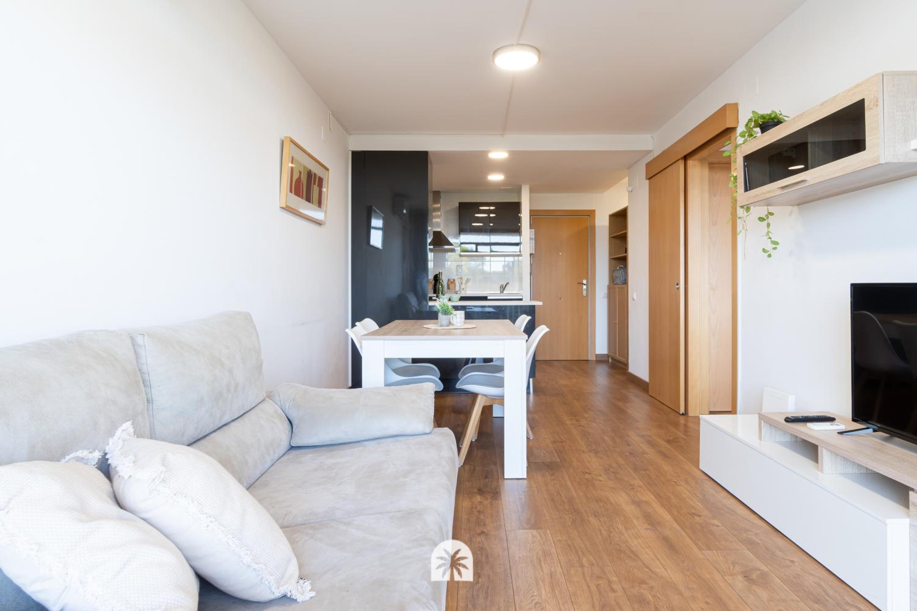 Apartamento de dos habitaciones