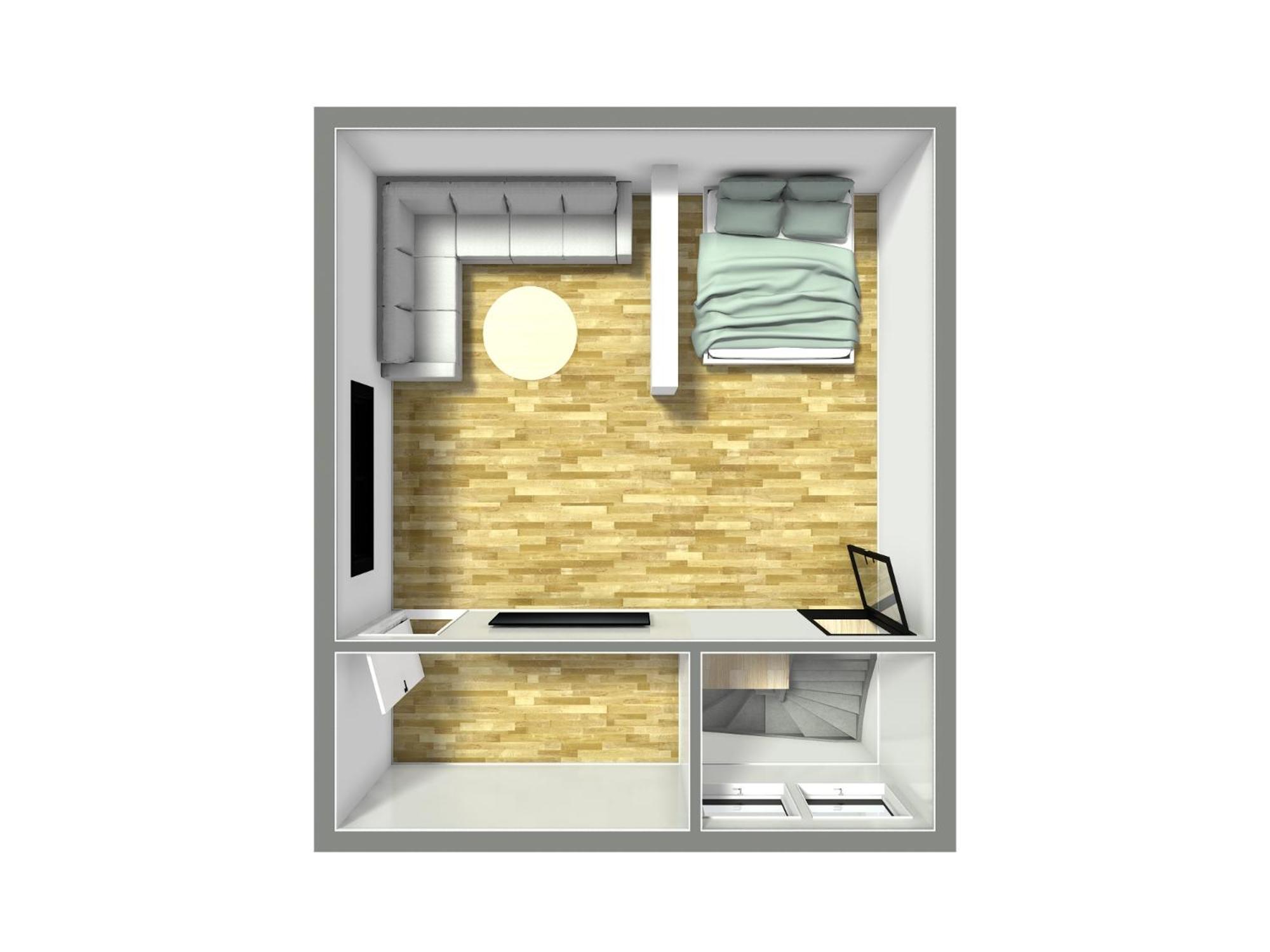 One-Bedroom Apartment photo 2