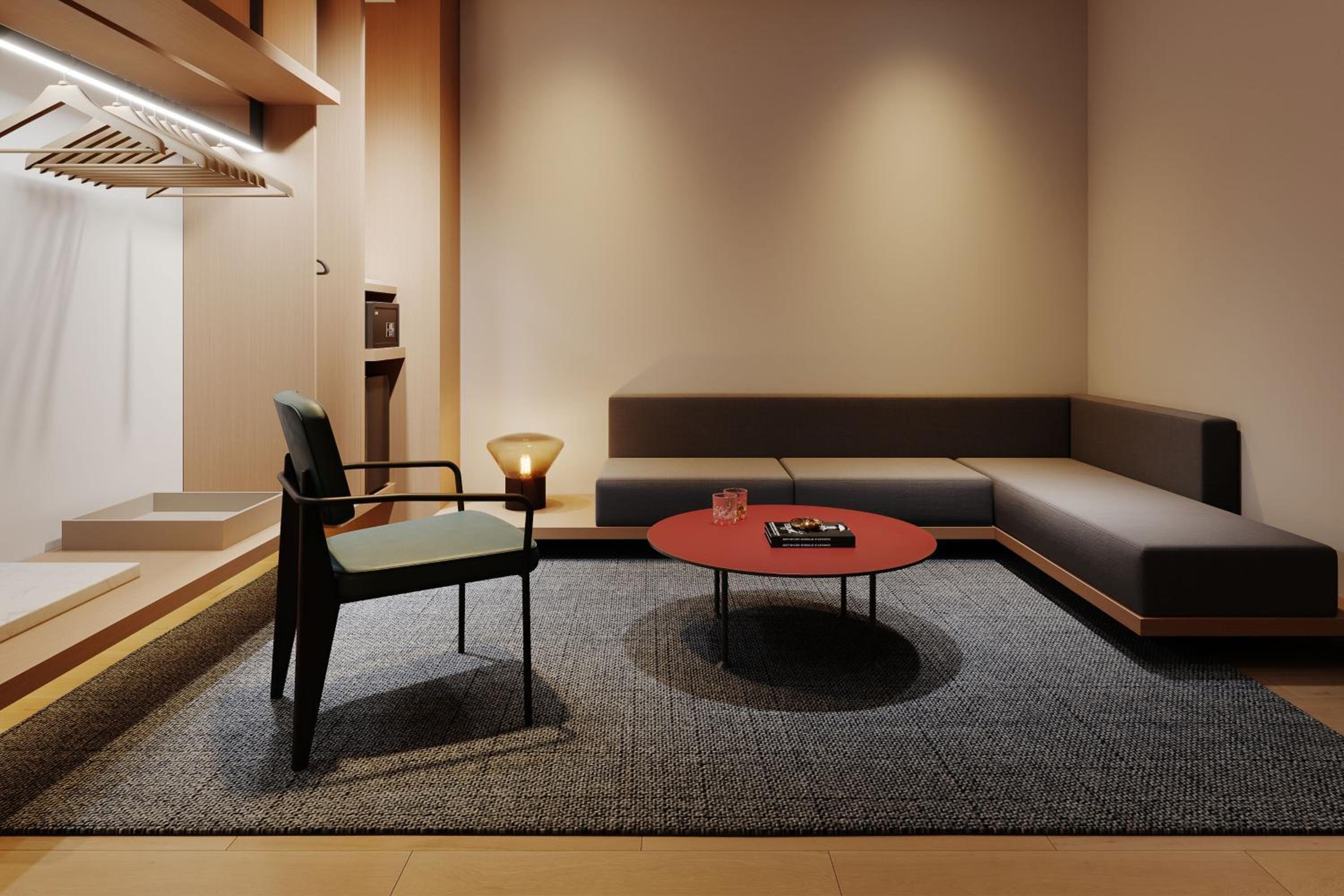 King Suite with Sofa Bed and City View photo 2