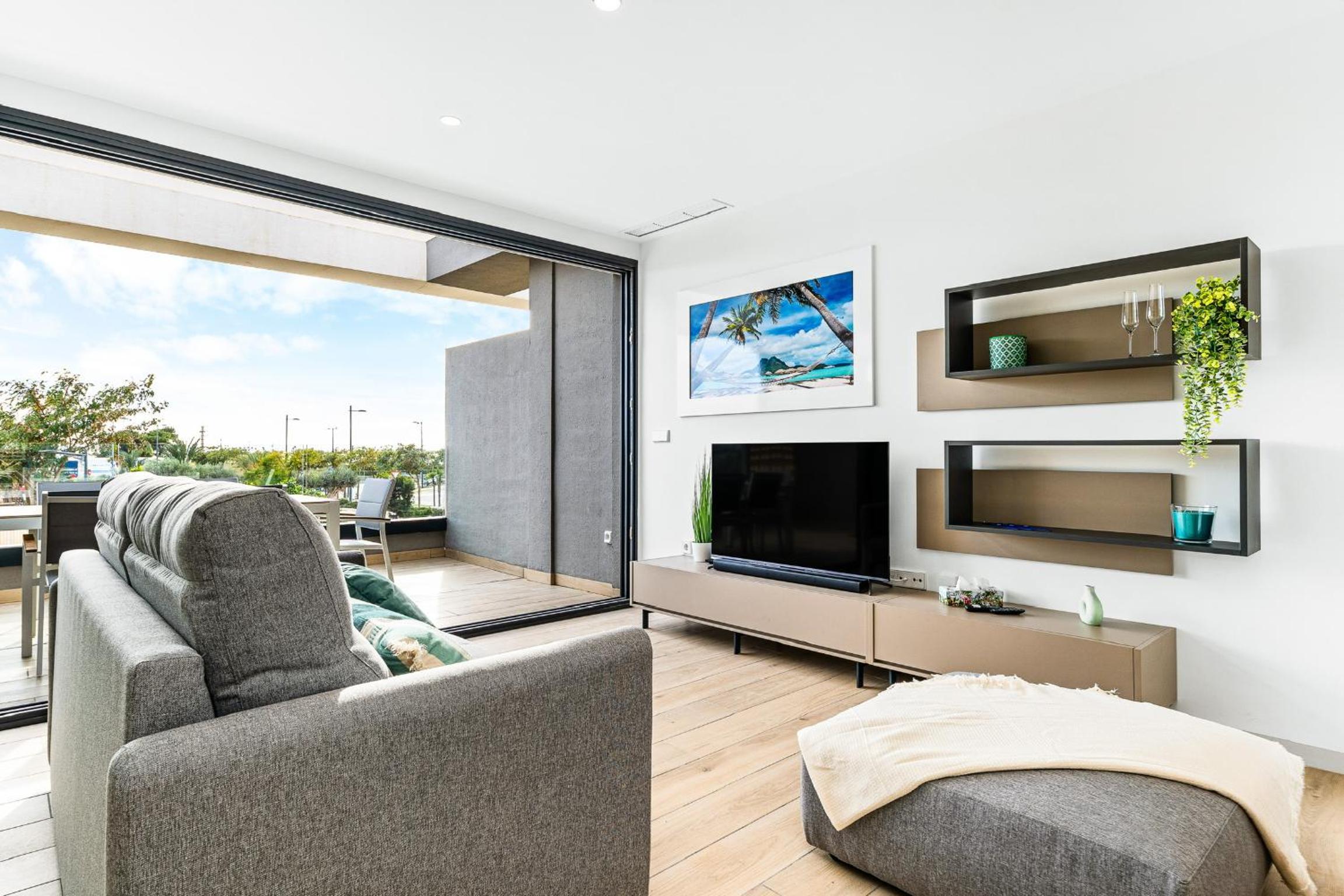 Apartamento de dos habitaciones