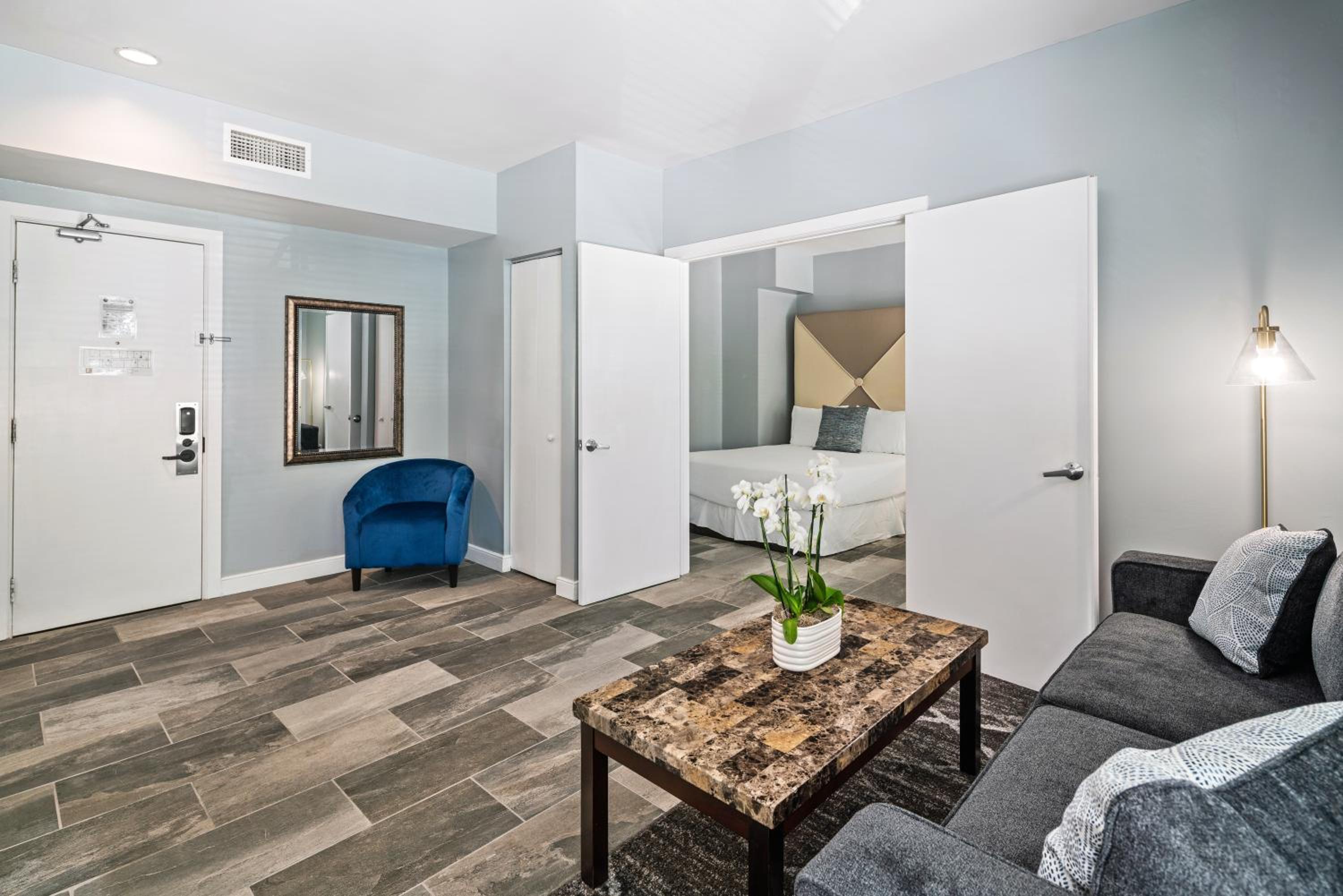 Accessible Double Queen Room - La Flora Building (Self Check-in)