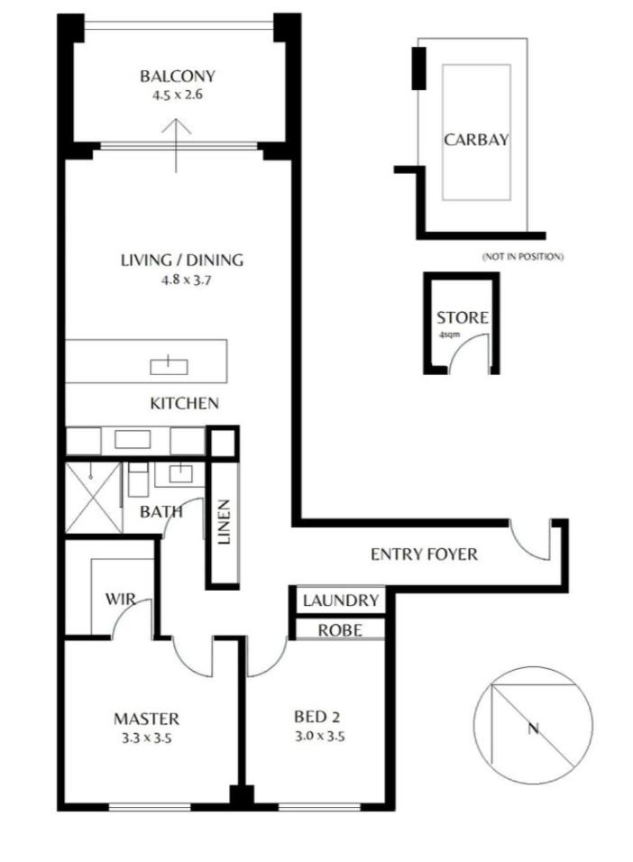Two-Bedroom Apartment photo 2