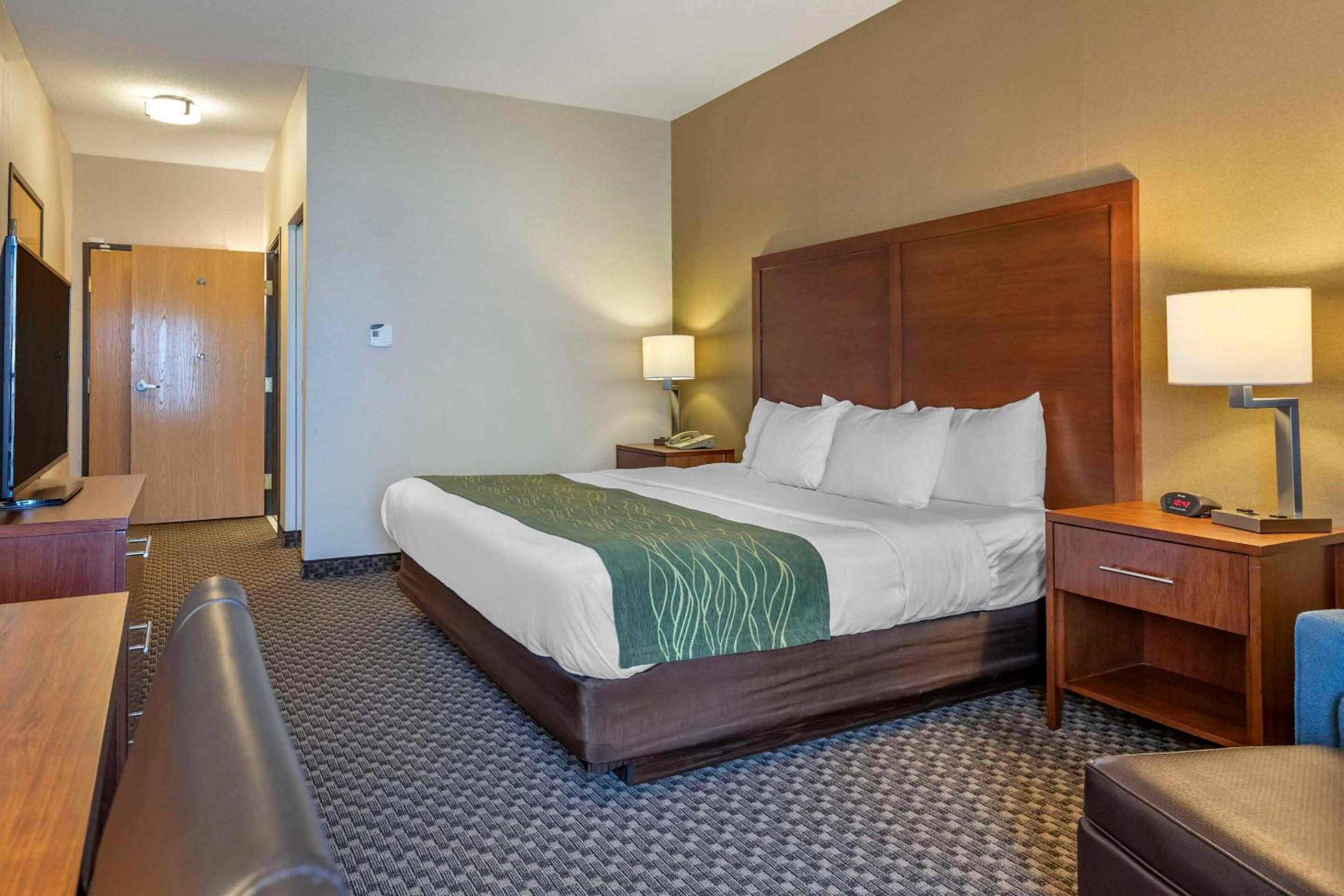 King Room with Roll-In Shower - Accessible/Non-Smoking
