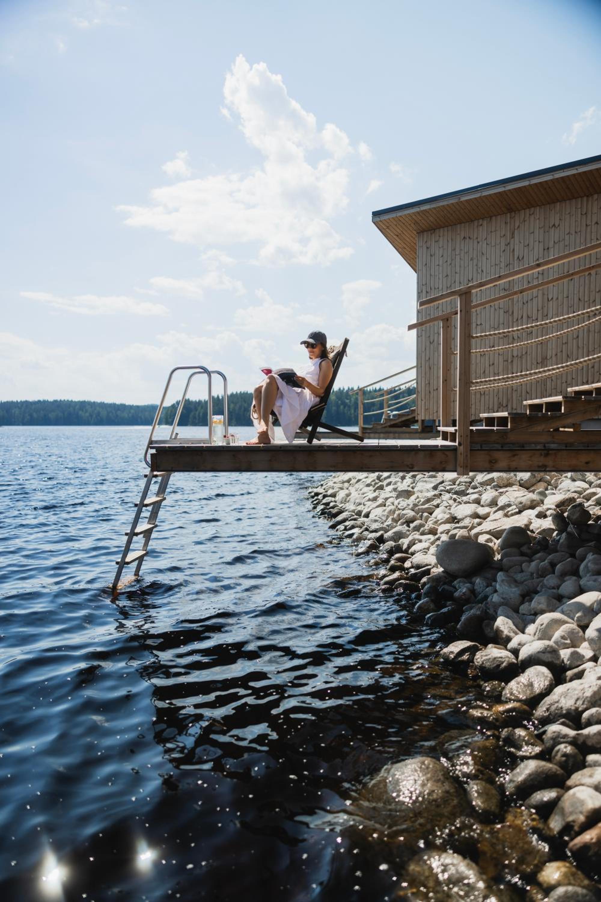 Double Room with Lake View and Sauna - Photo 10